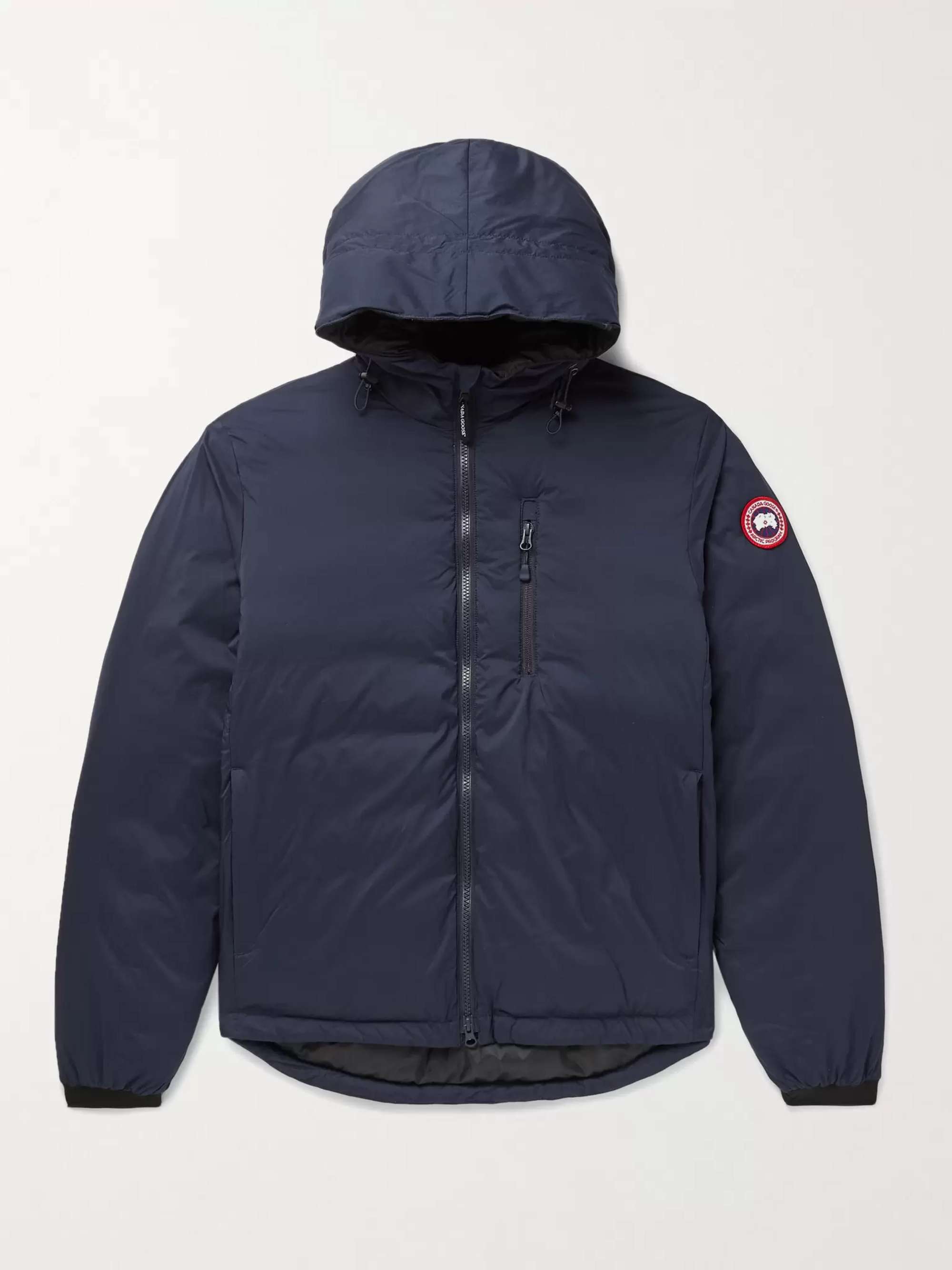 Lodge Slim-Fit Nylon-Ripstop Hooded Down Jacket view