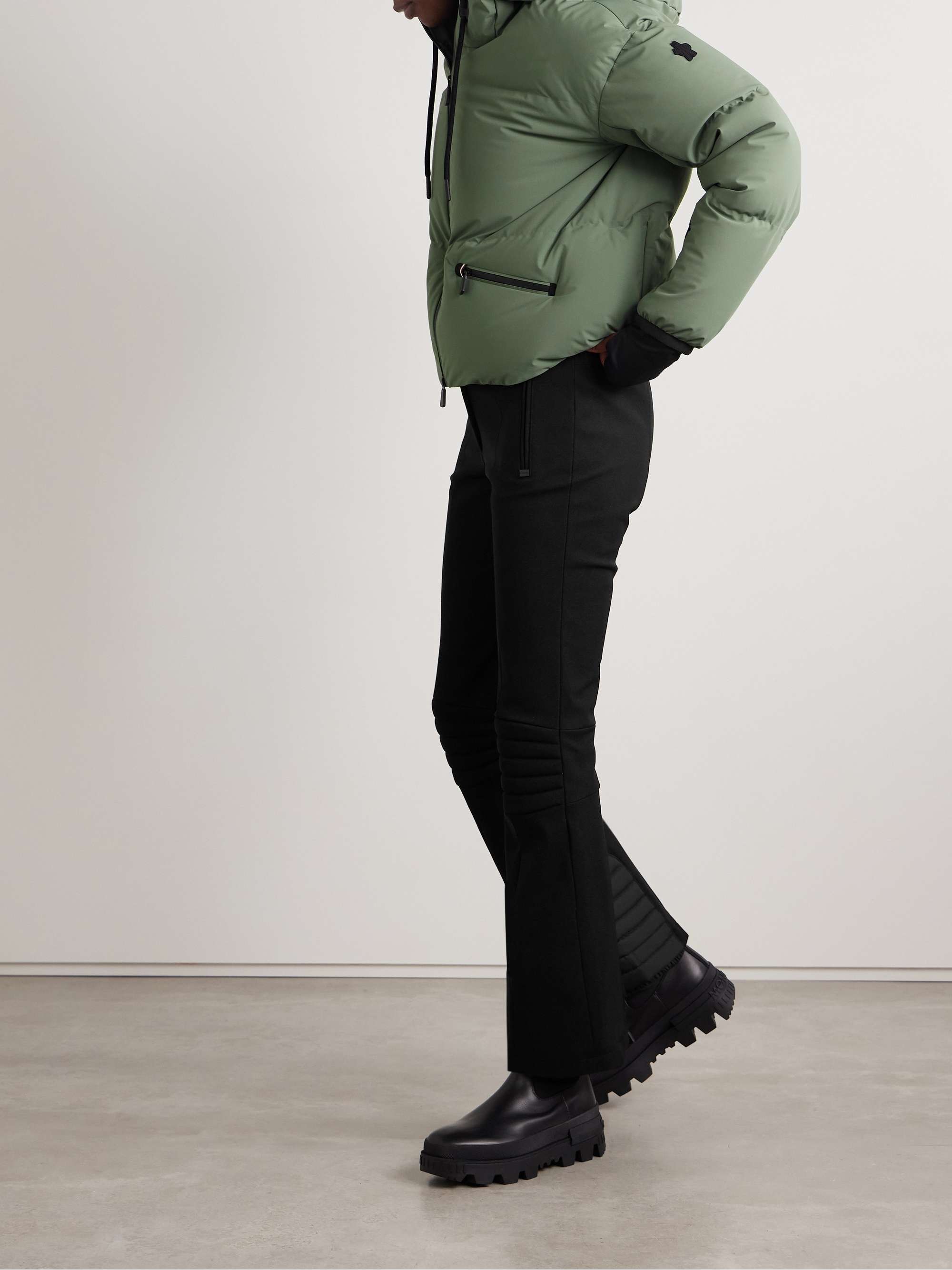 Stretch-twill bootcut ski pants view