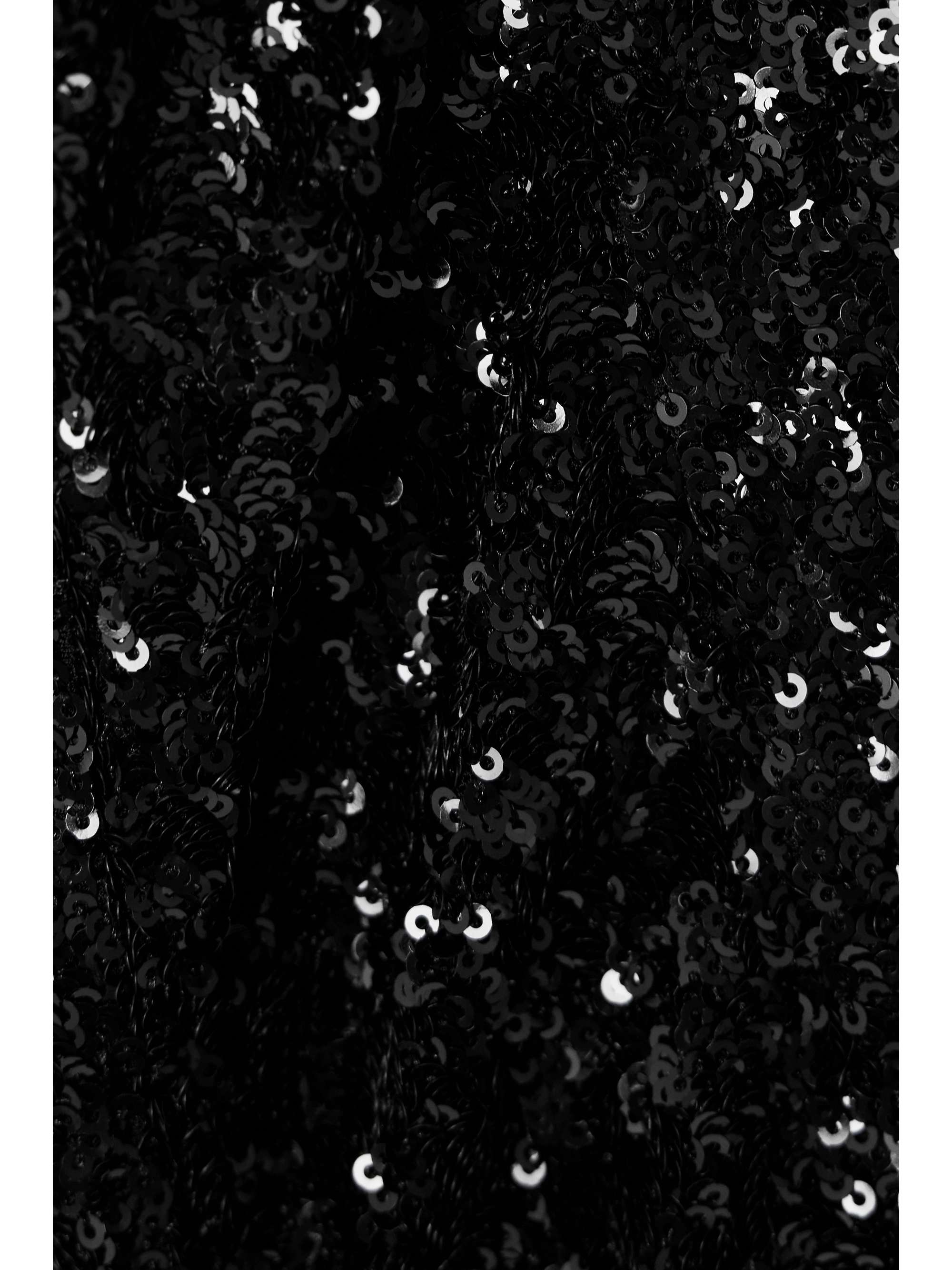 Sequined stretch-tulle maxi skirt view