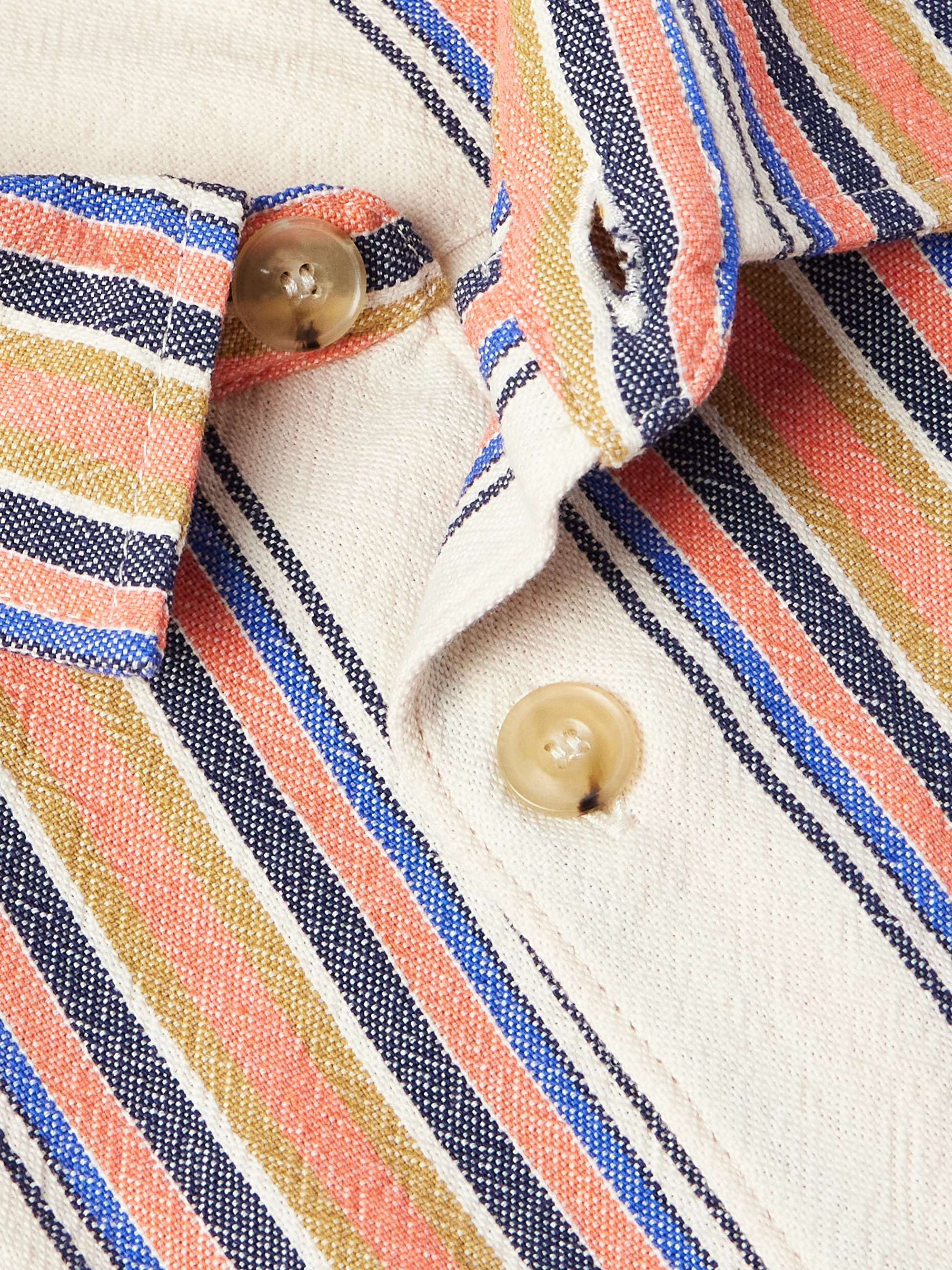 Ross Striped Cotton Shirt view