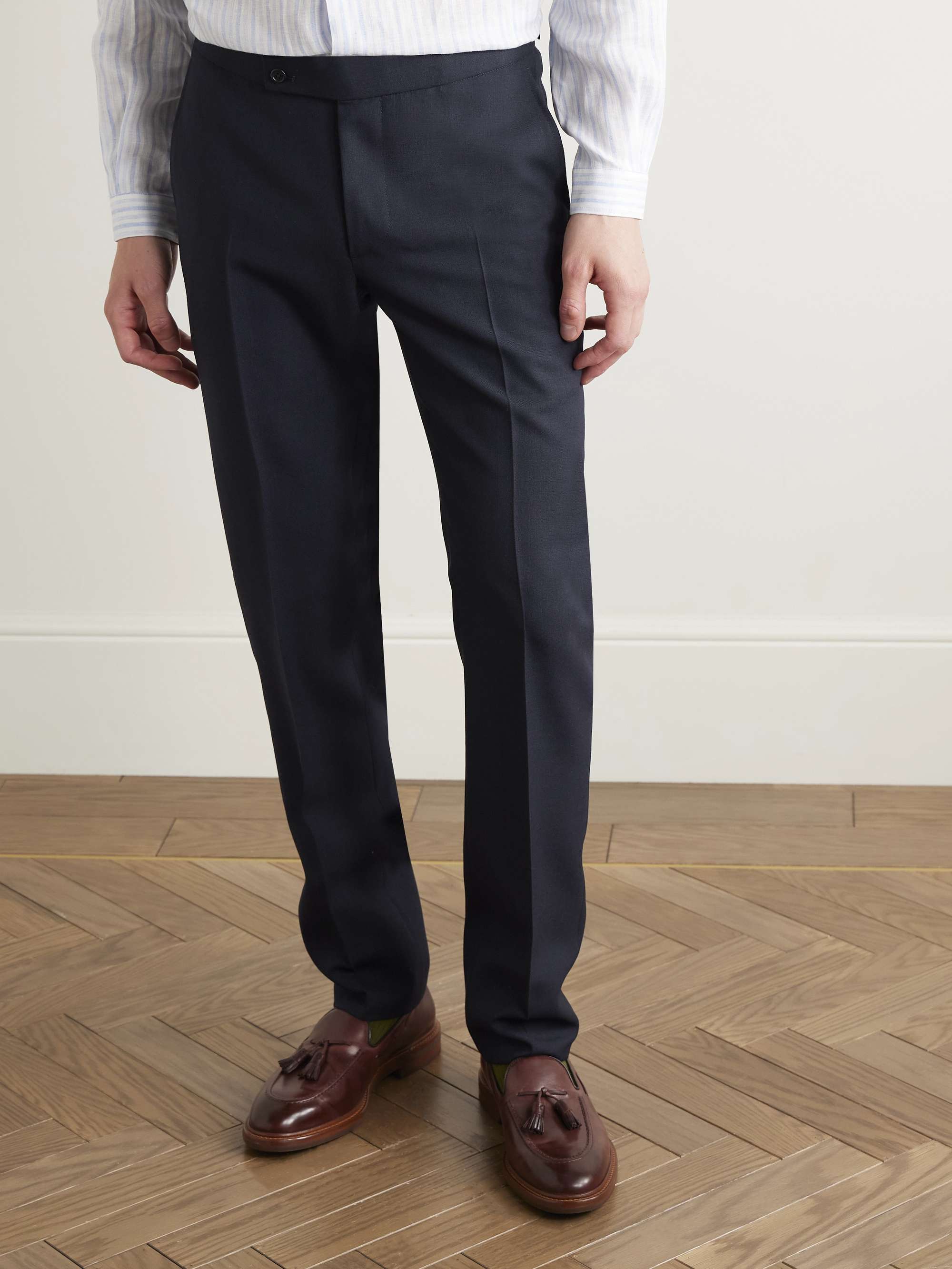 Ghost Slim-Fit Wool Suit Trousers view