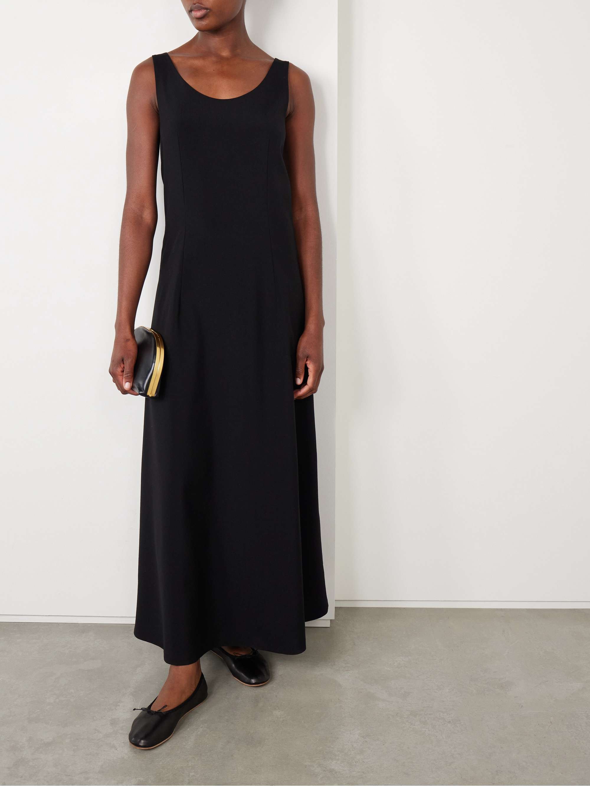Teza wool maxi dress view