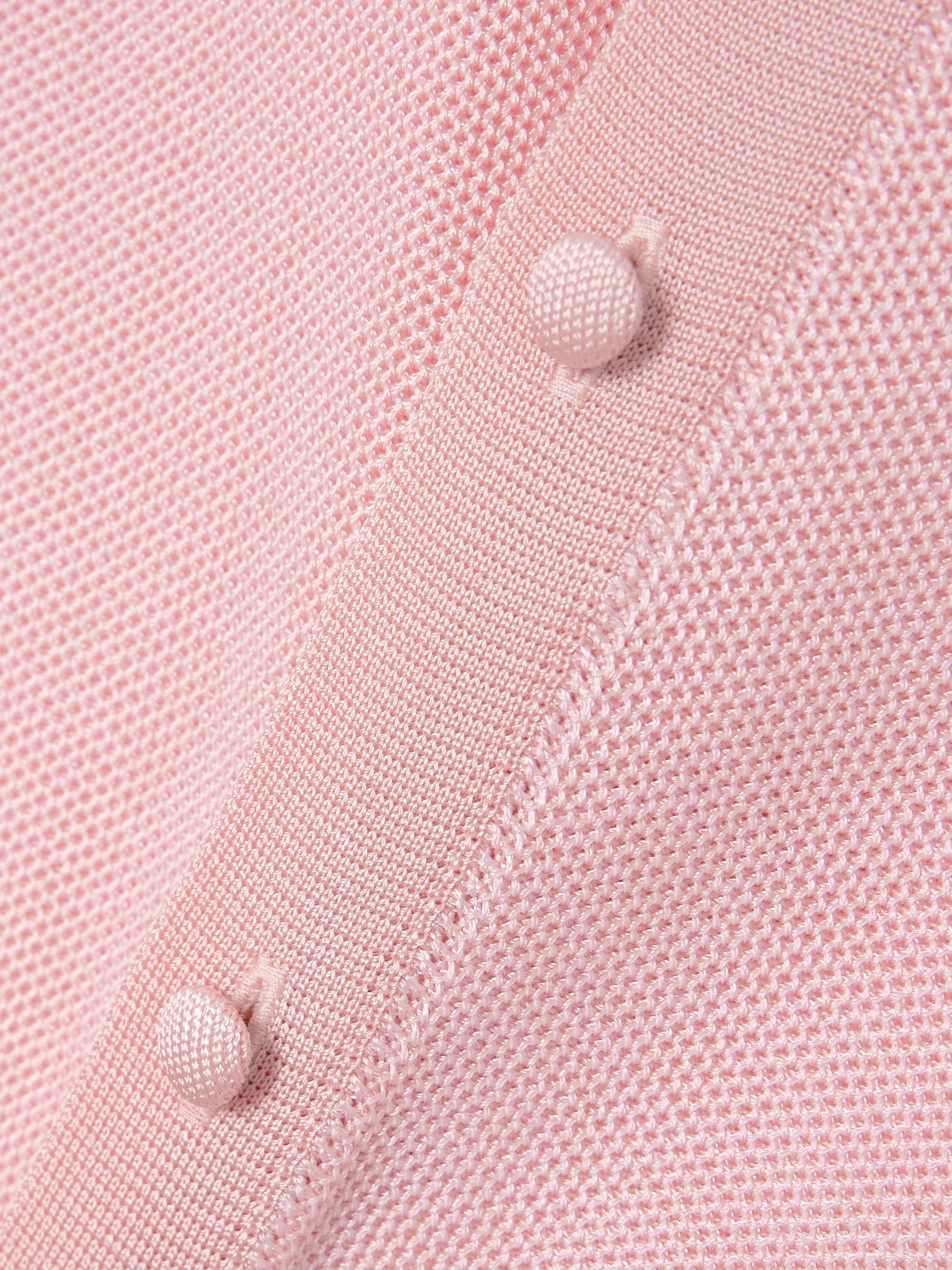 Tina piqué cardigan view