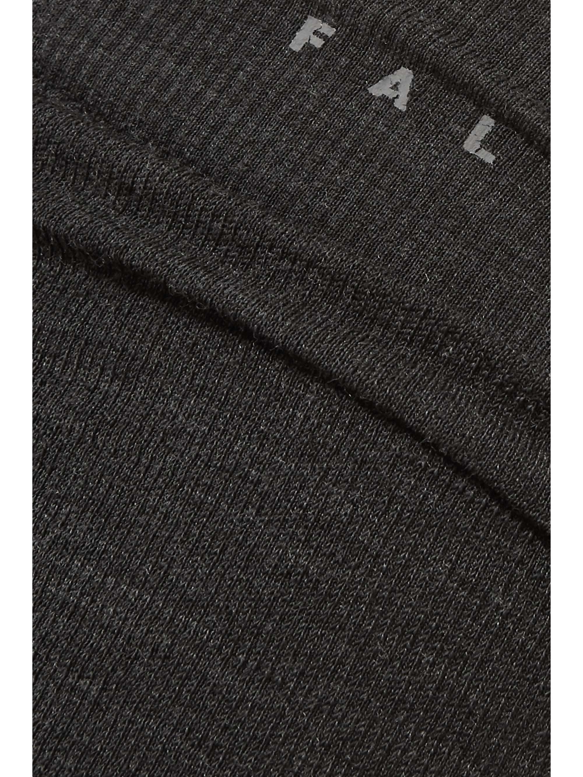 Technical stretch wool-blend leggings view