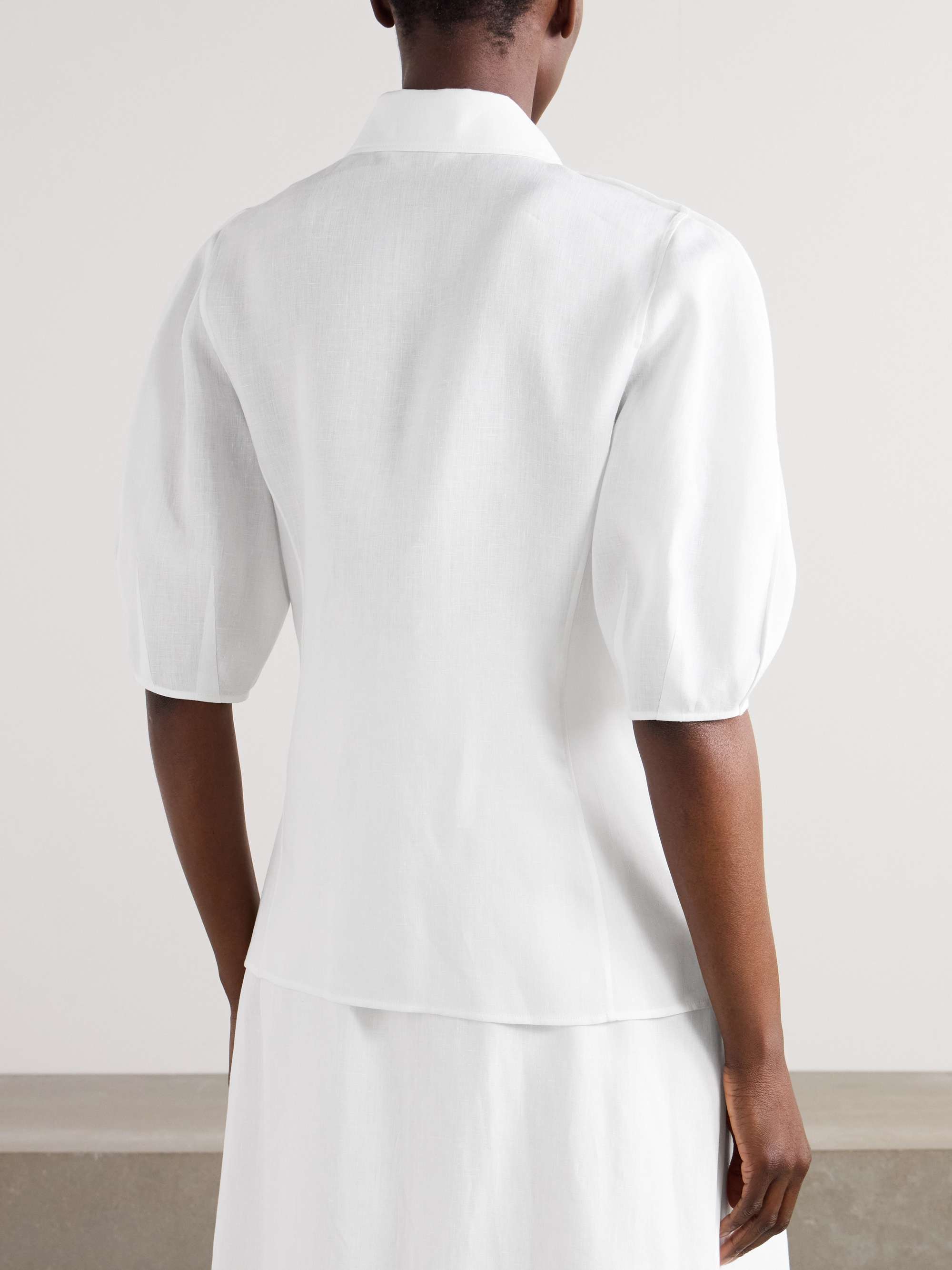 Sansi linen shirt view