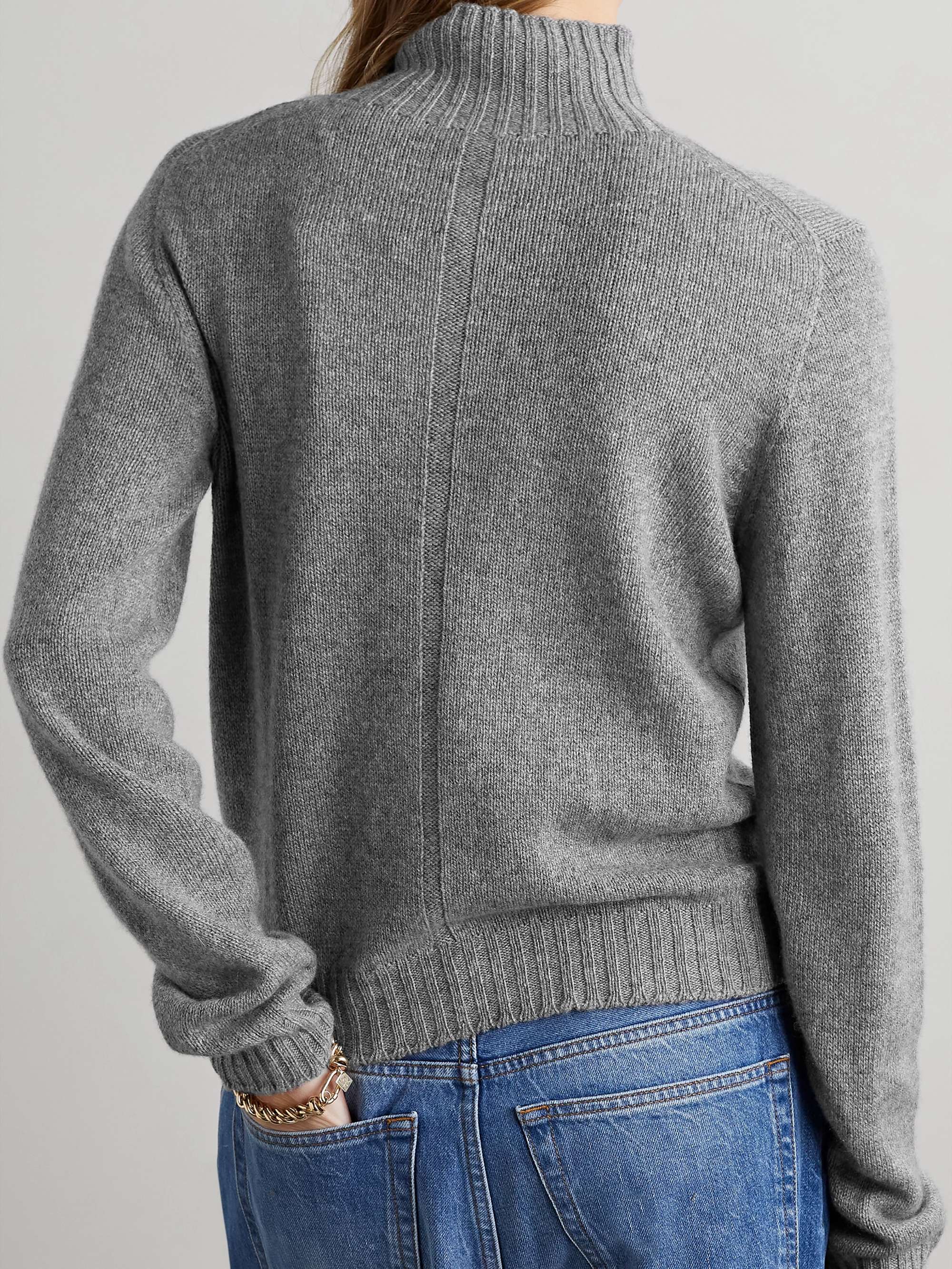 Essentials Kensington cashmere turtleneck sweater view
