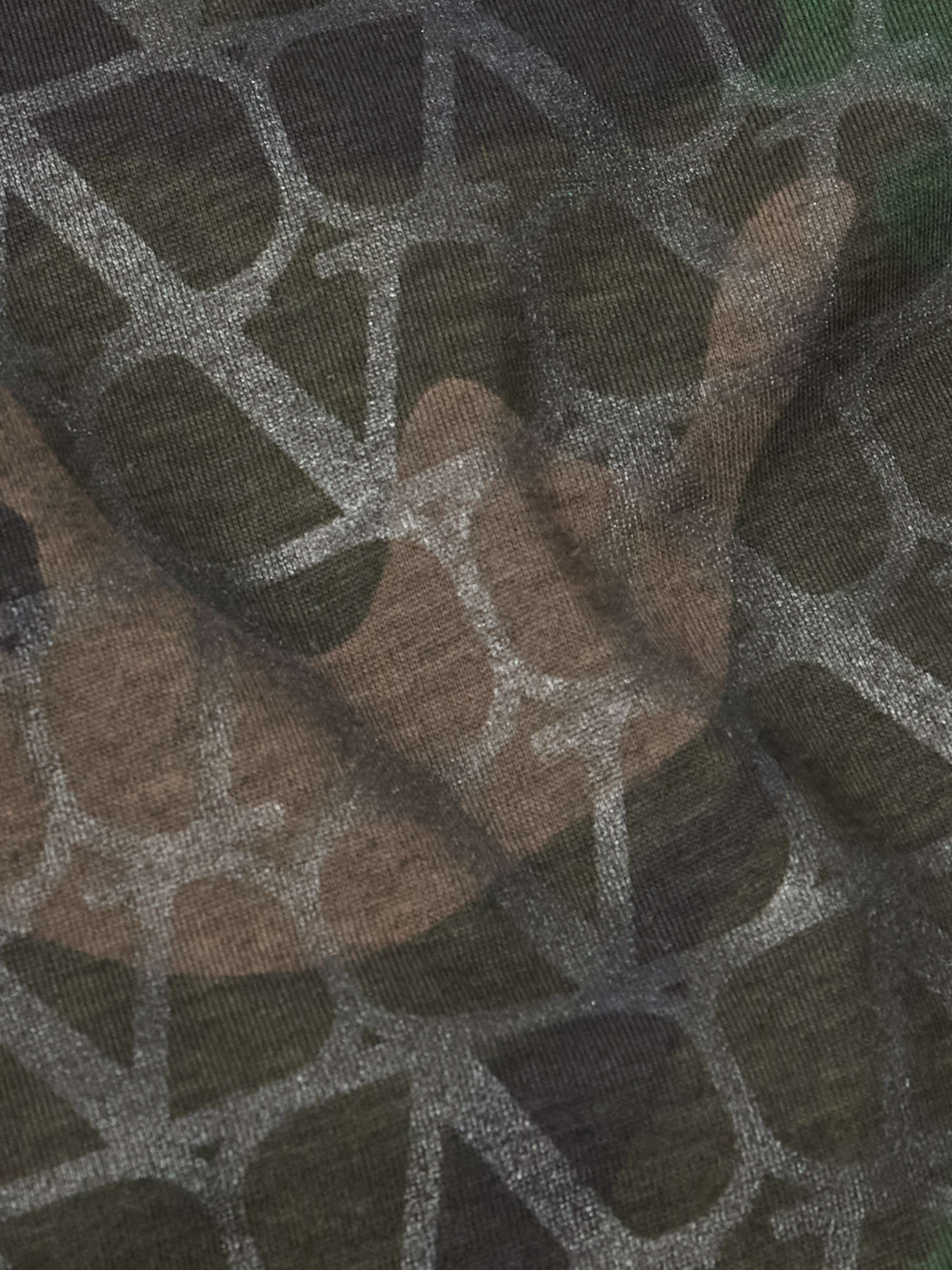 Camouflage-Print Cotton-Jersey T-Shirt view