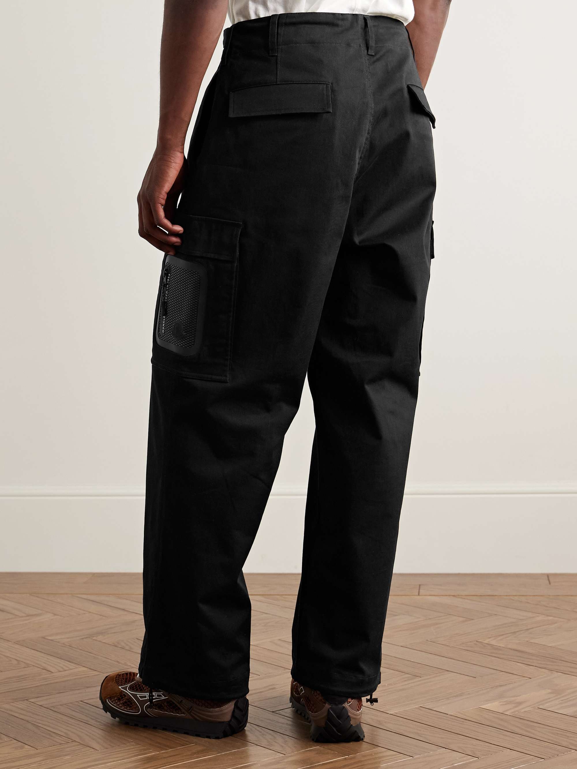 Cotton-Blend Twill Cargo Trousers view