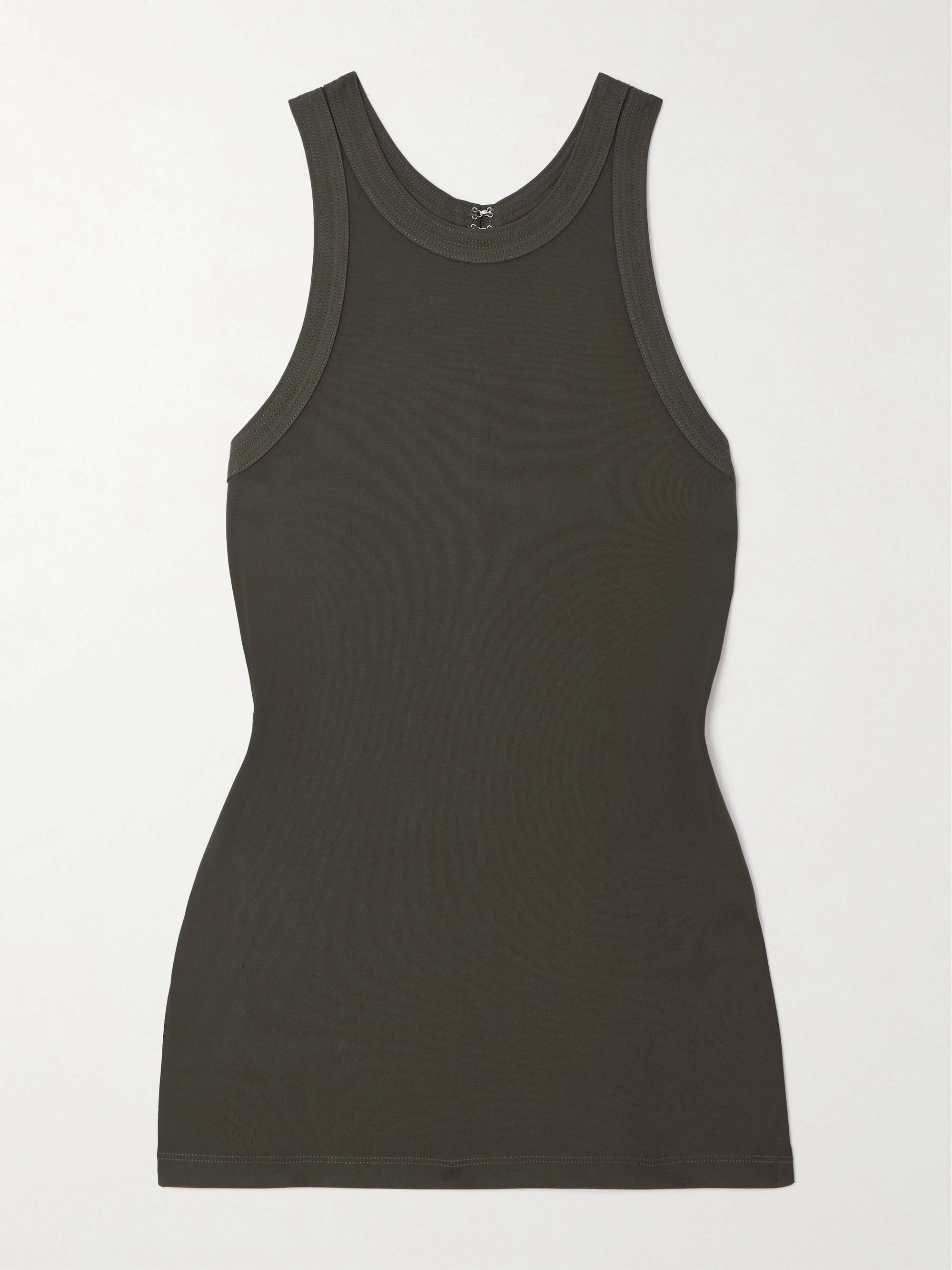 Stretch-jersey tank view