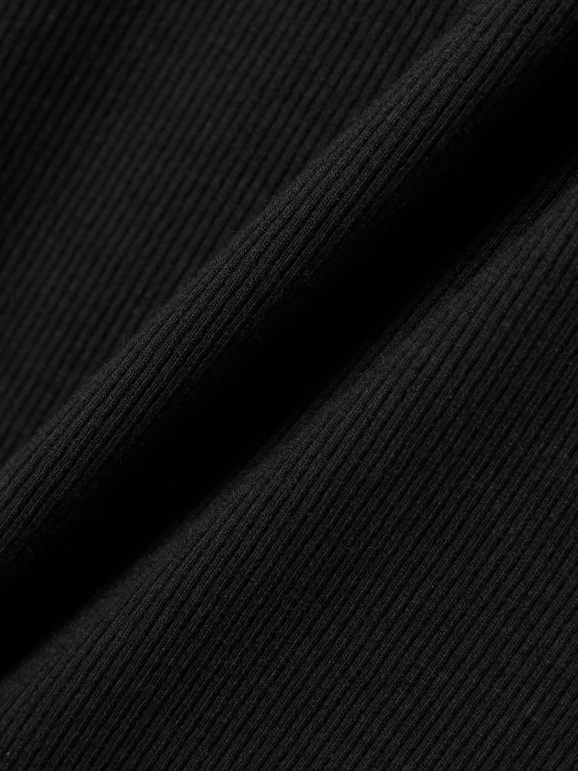 Iris ribbed stretch-cotton and modal-blend jersey maxi dress view