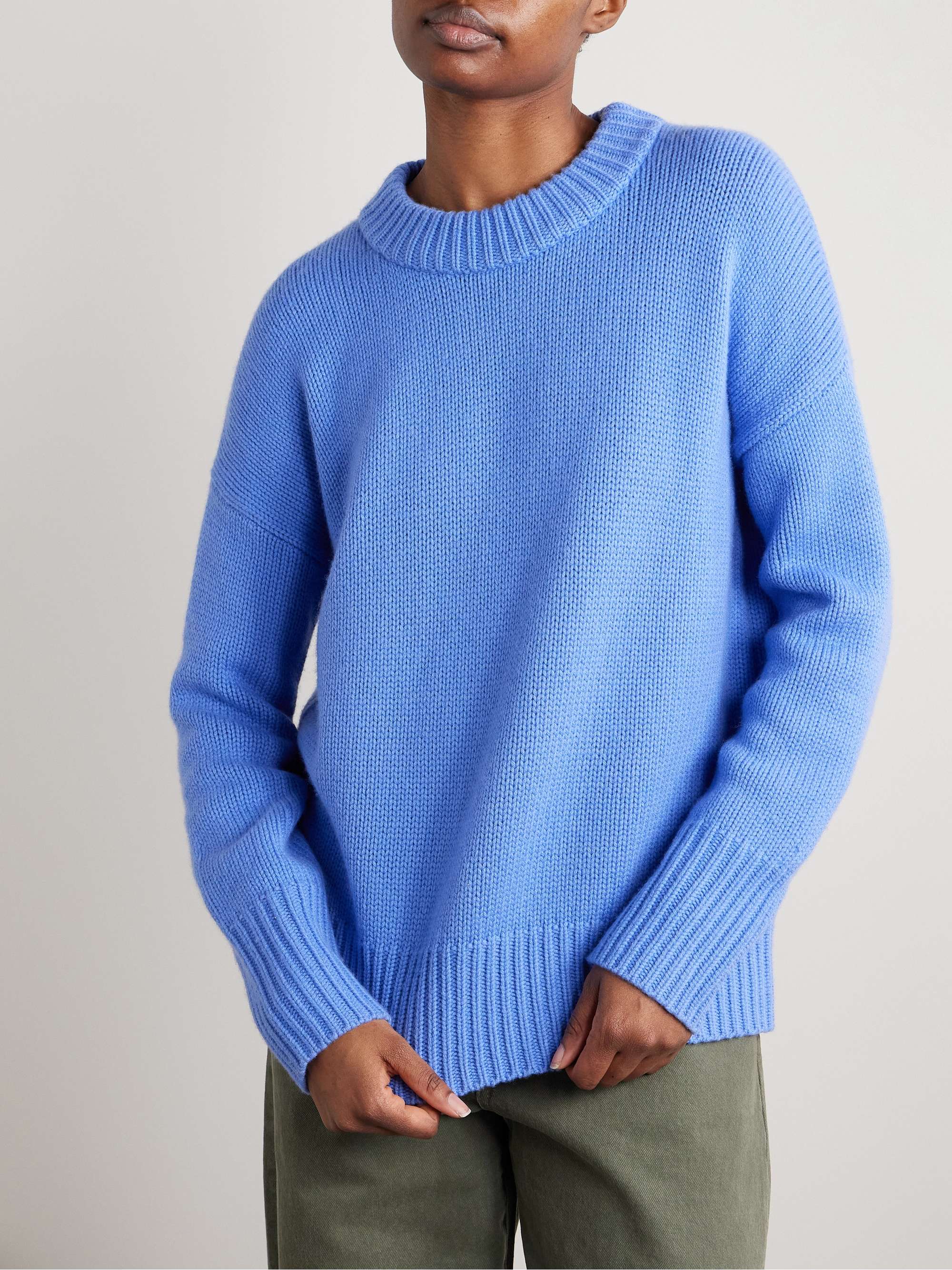 Marin wool and cashmere-blend sweater view