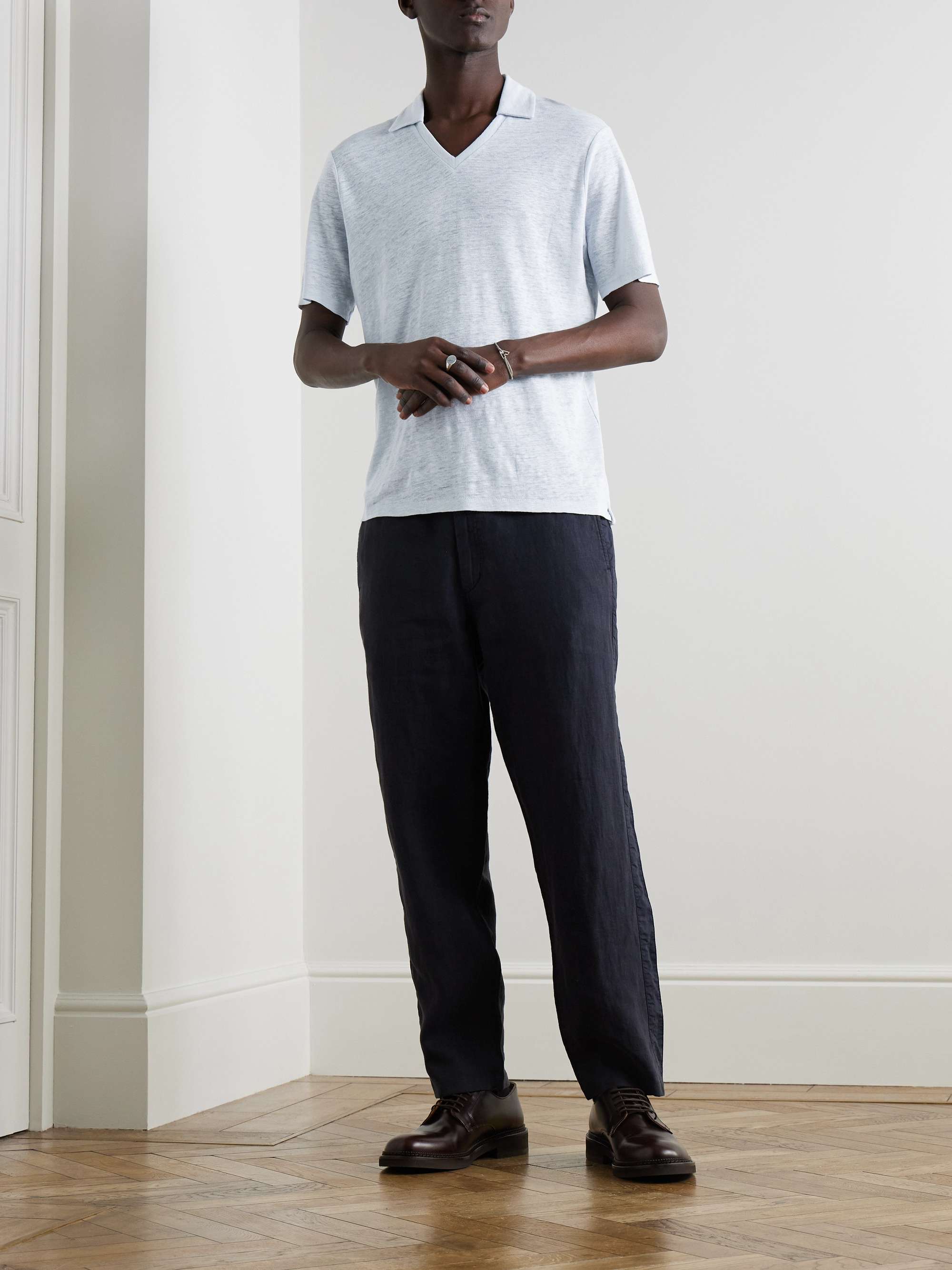 Johnny Linen Polo Shirt view
