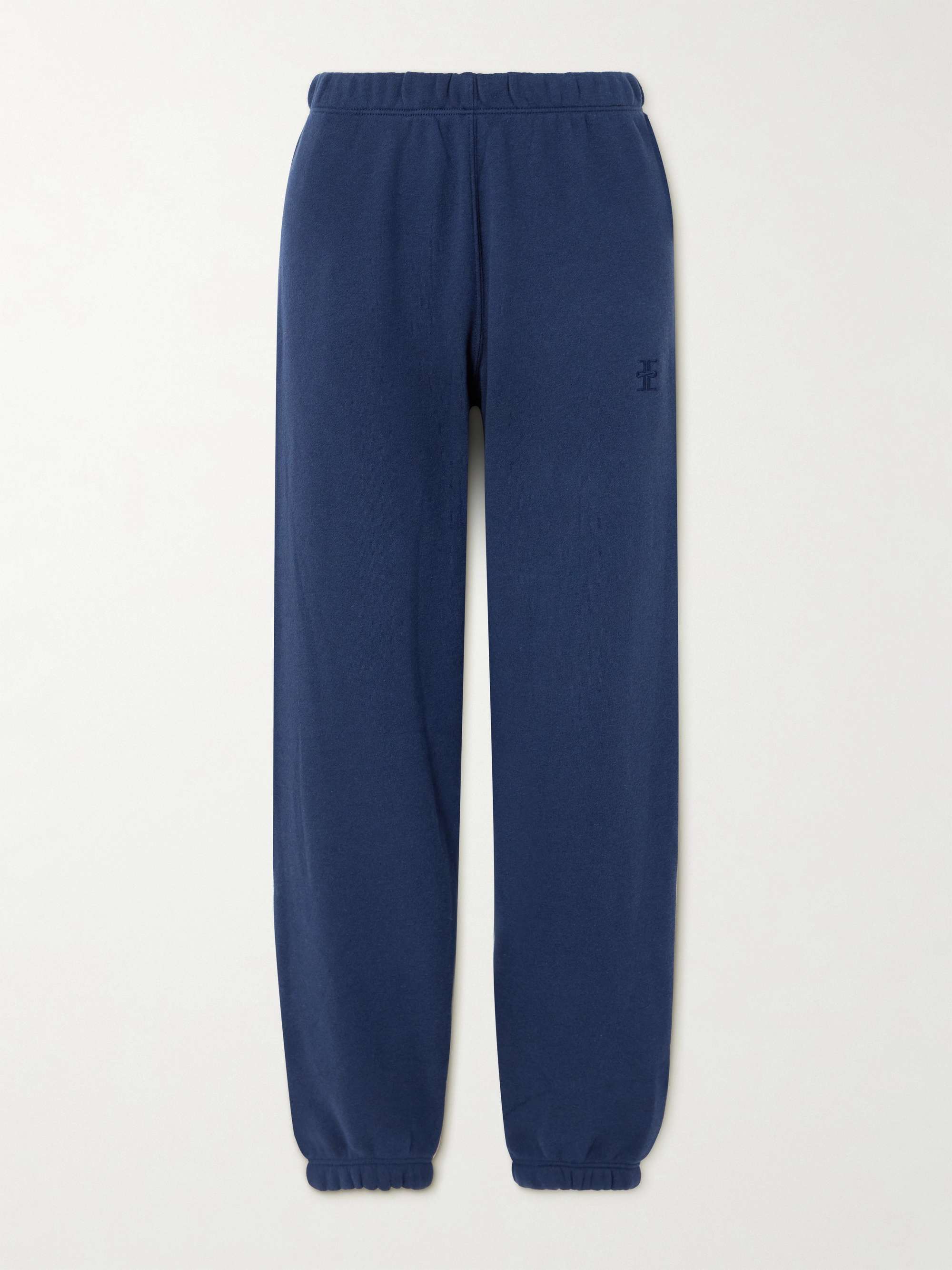 French cotton and modal-blend terry sweatpants view