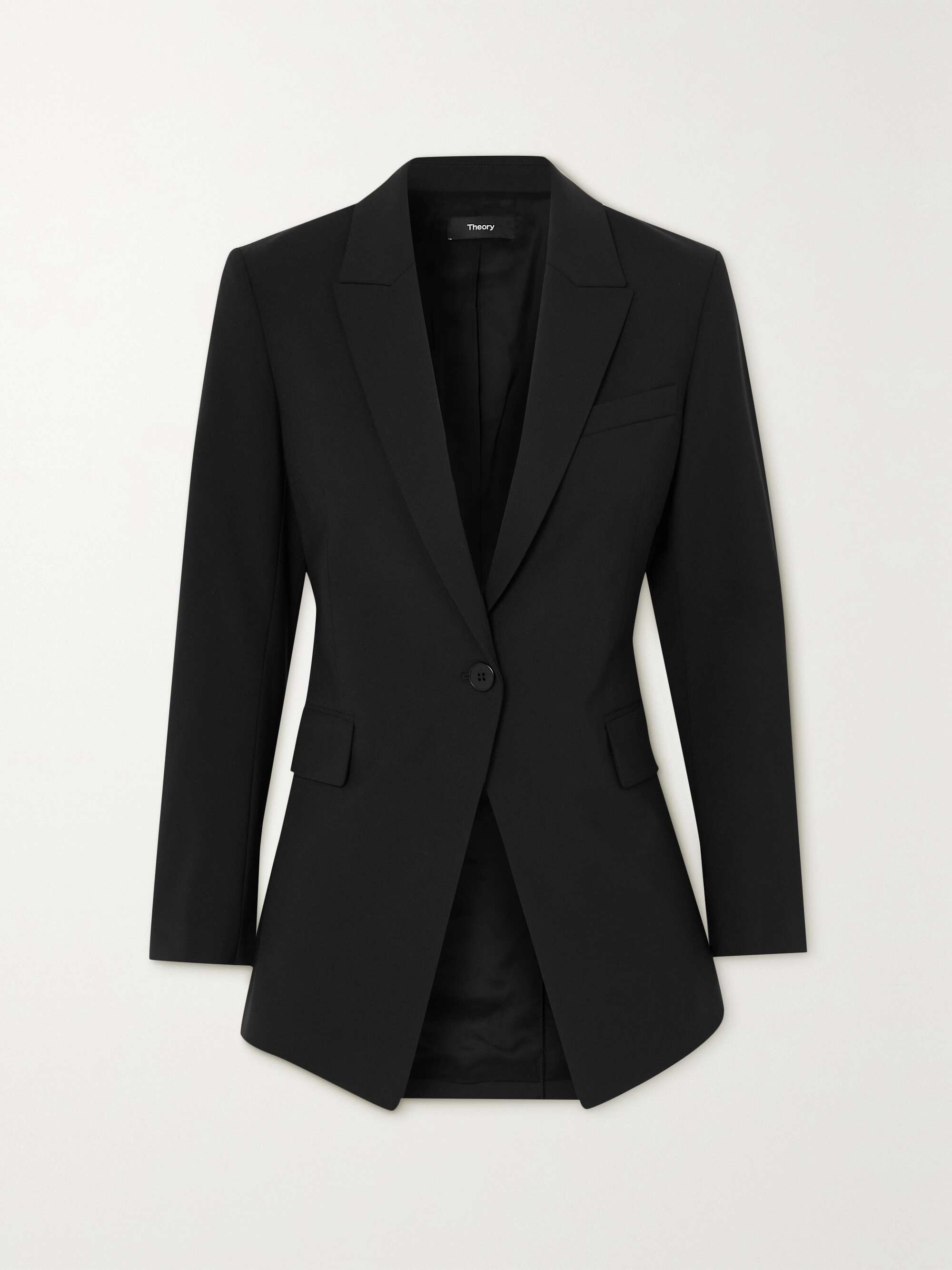 Etiennette grain de poudre wool-blend blazer view