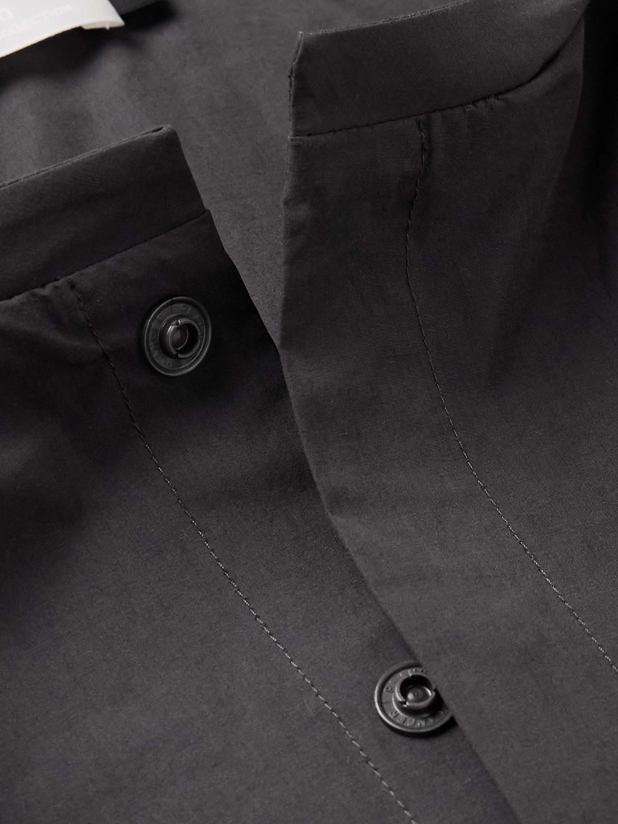 Hooded Poplin Jacket view