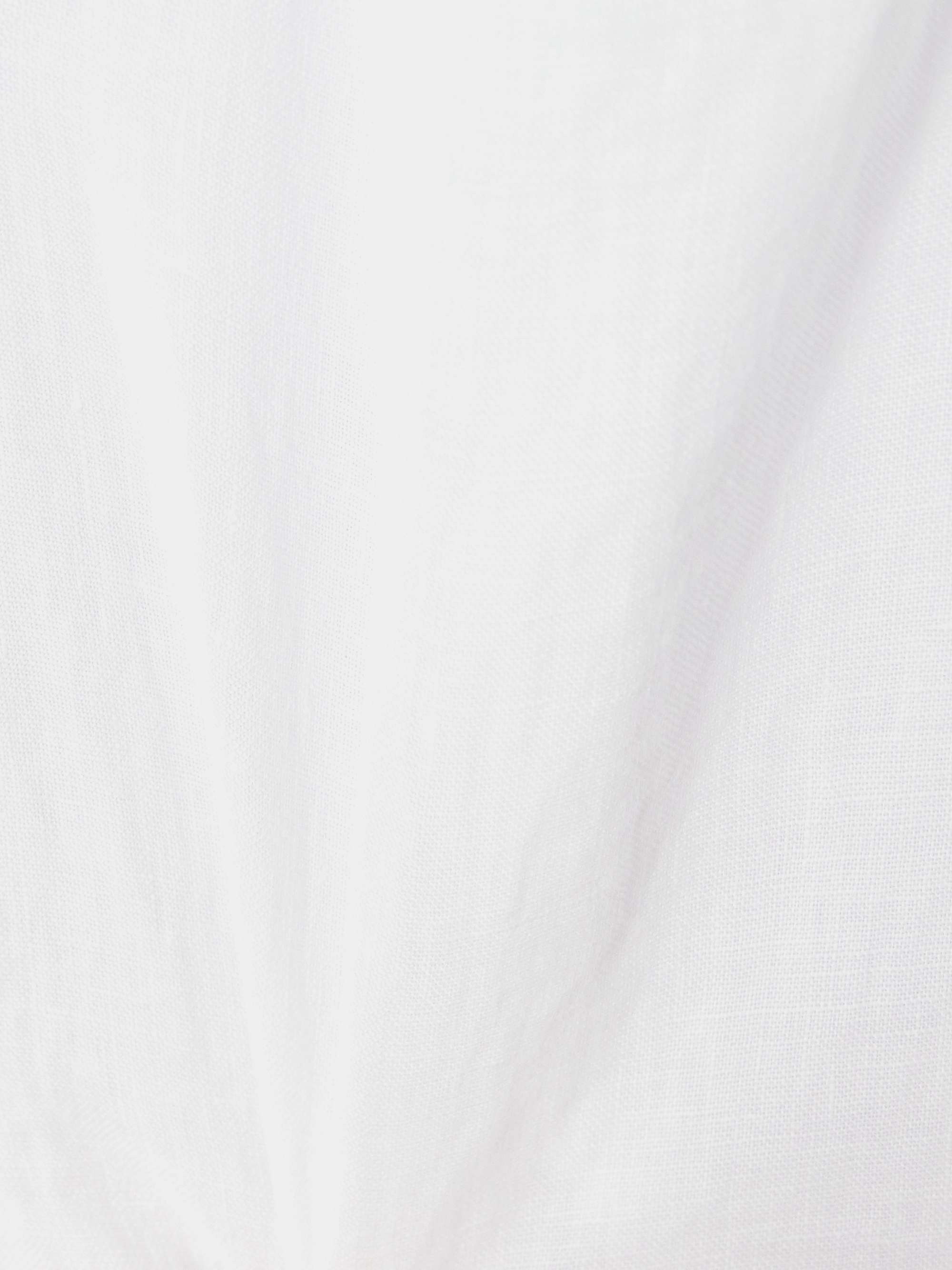 Linen midi shirt dress view
