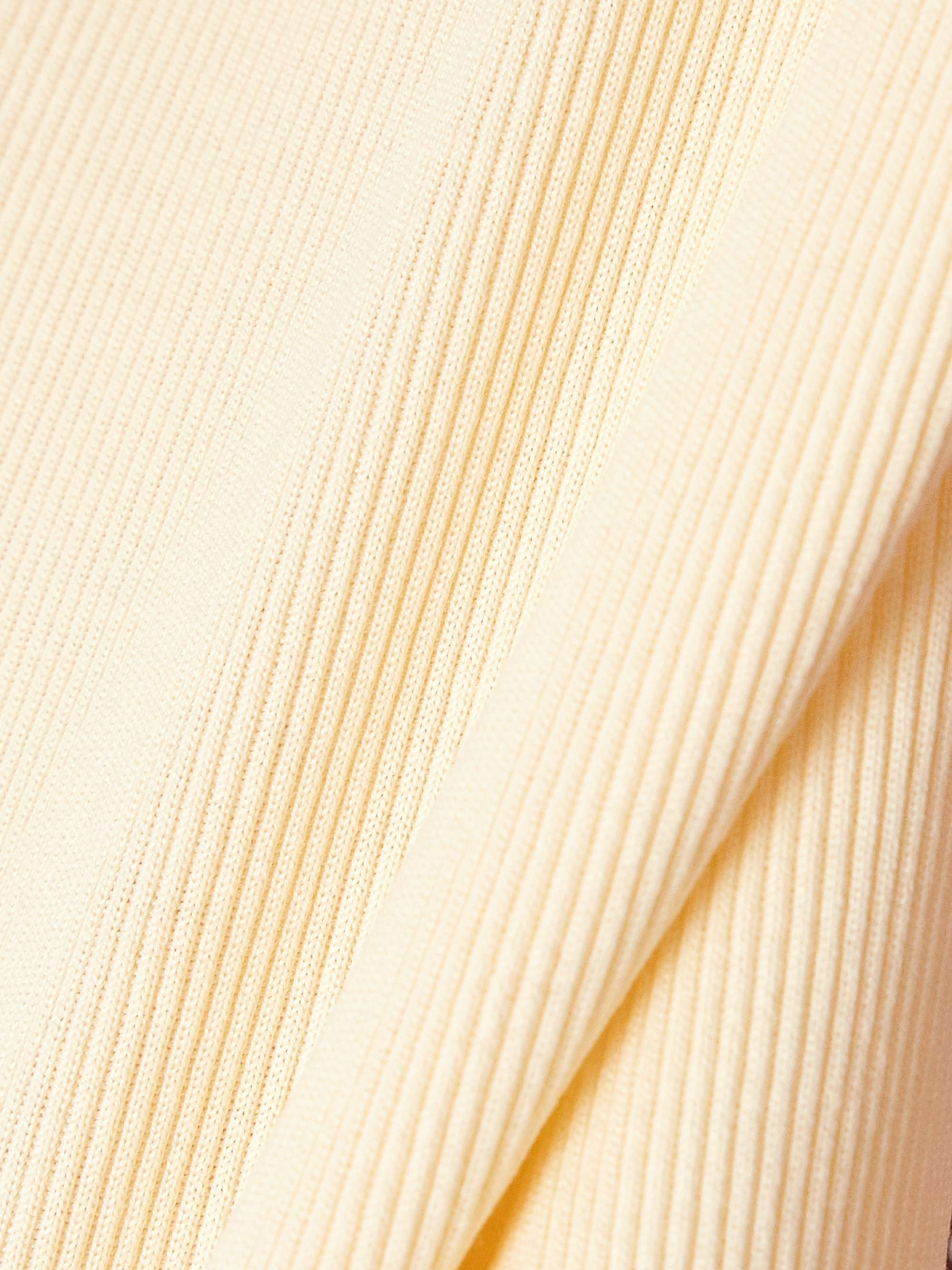 Ribbed cotton-jersey tank view