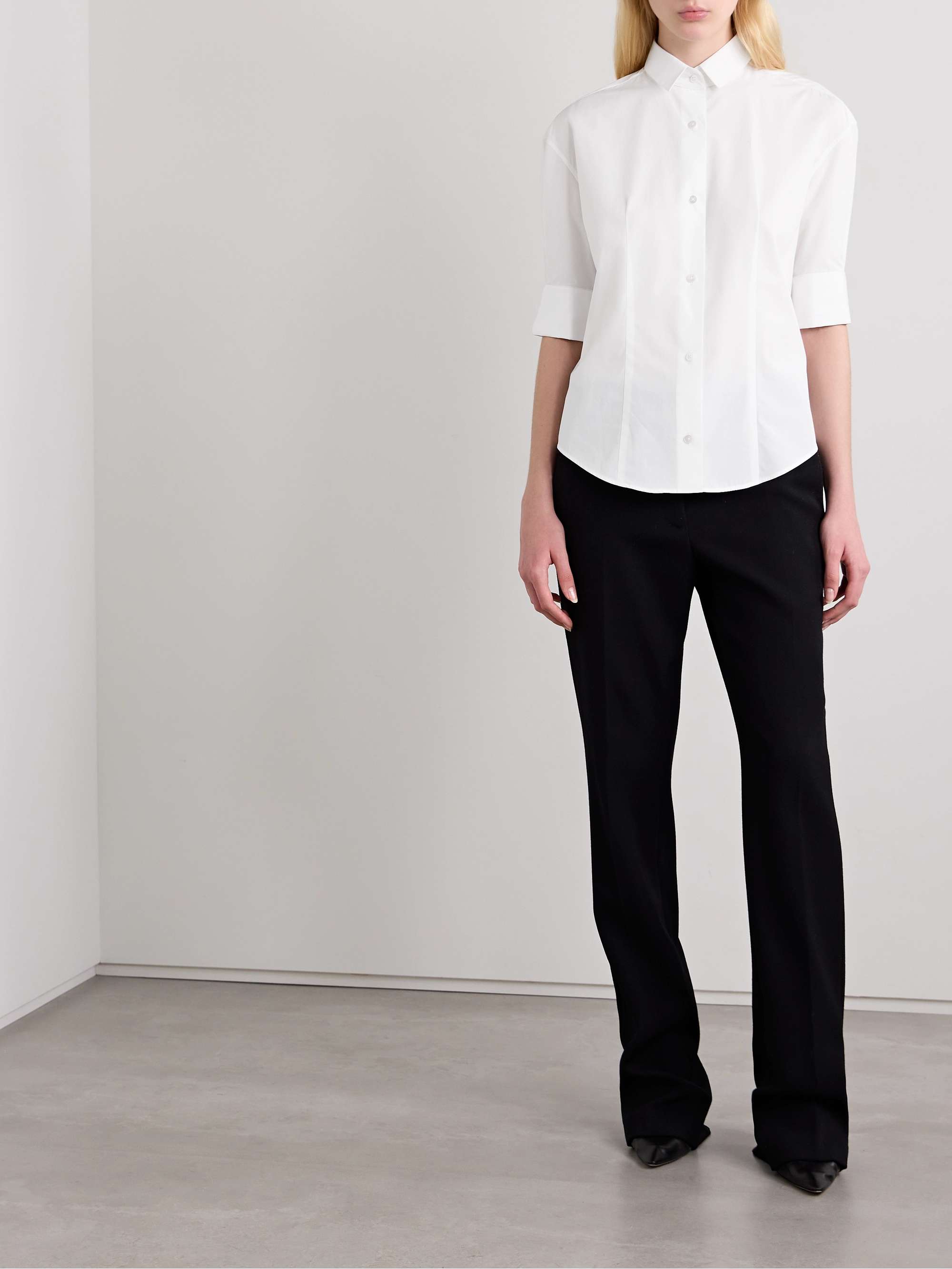 Carpazi cotton-poplin shirt view