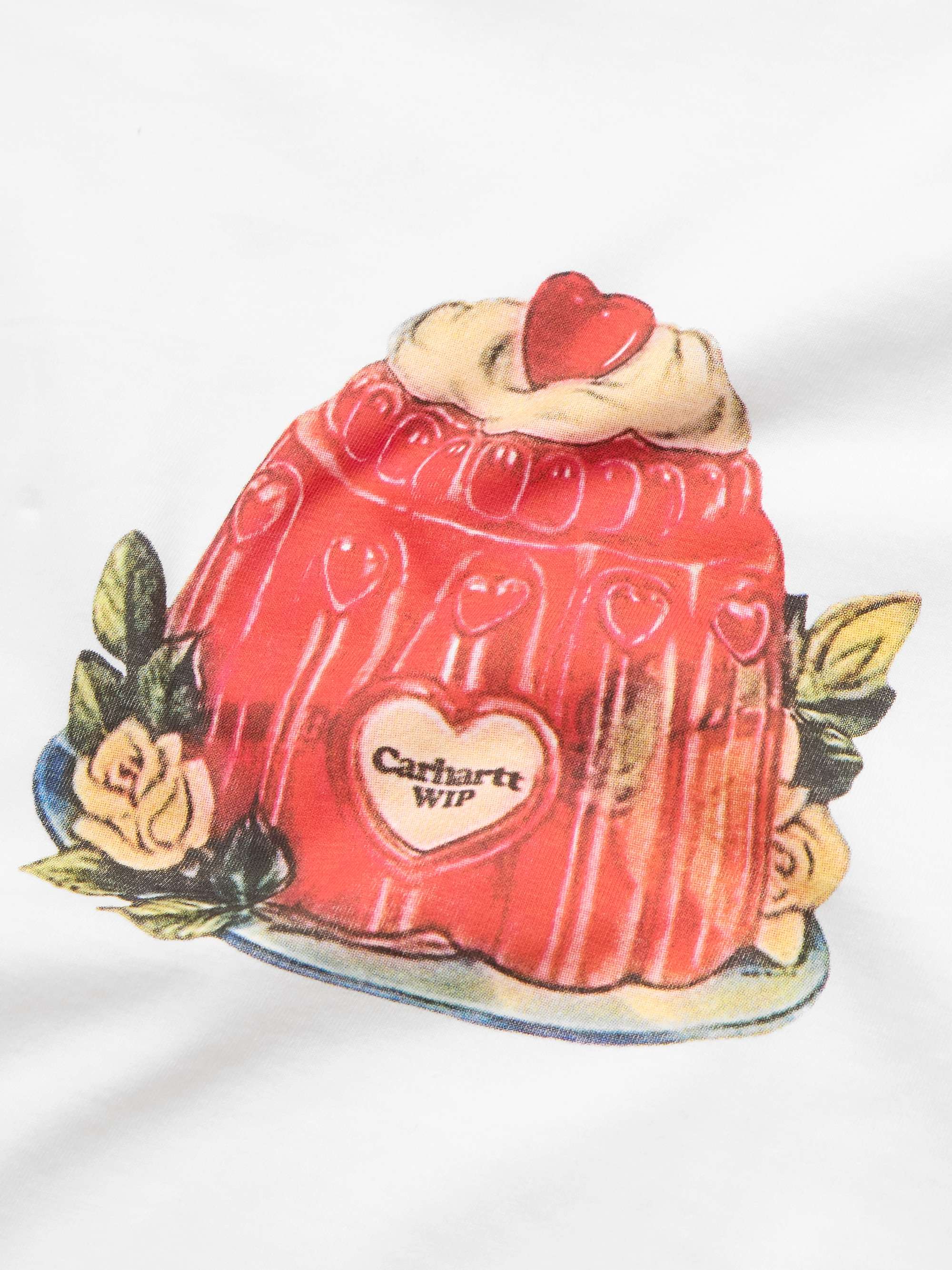 Pudding Logo-Print Organic Cotton-Jersey T-Shirt view