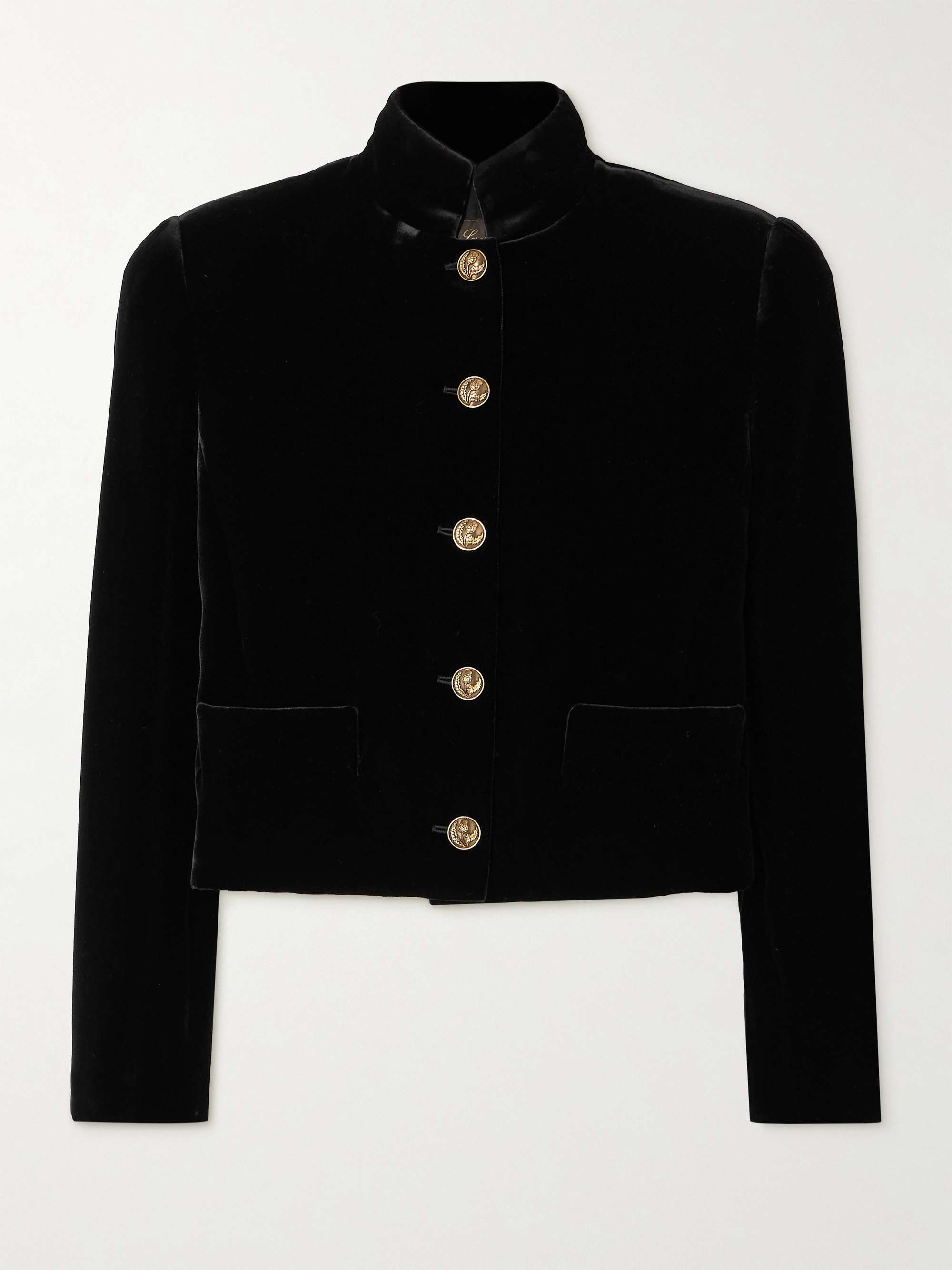 Stephanie velvet jacket view