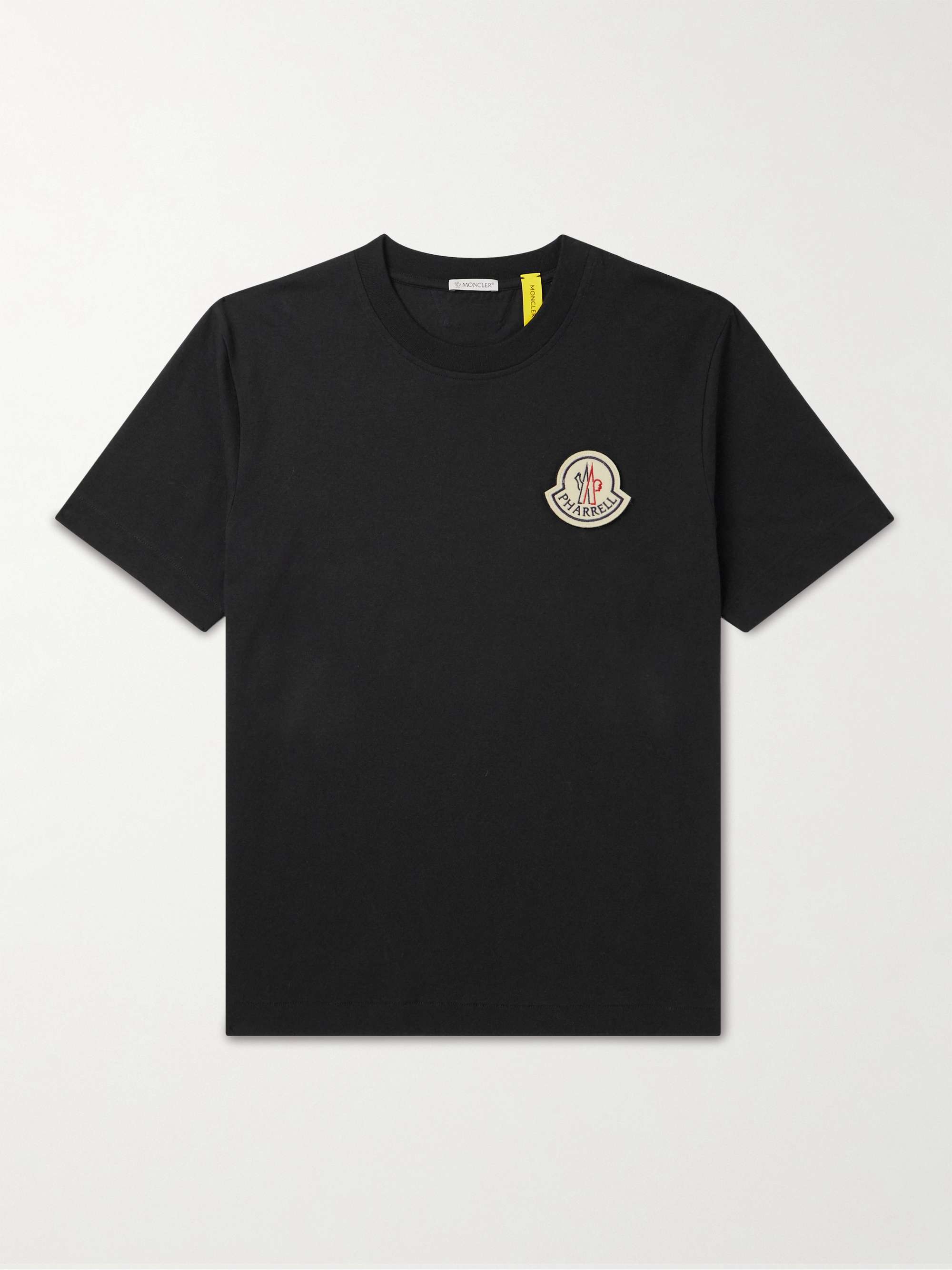 + Pharrell Williams Logo-Appliquéd Cotton-Jersey T-Shirt view