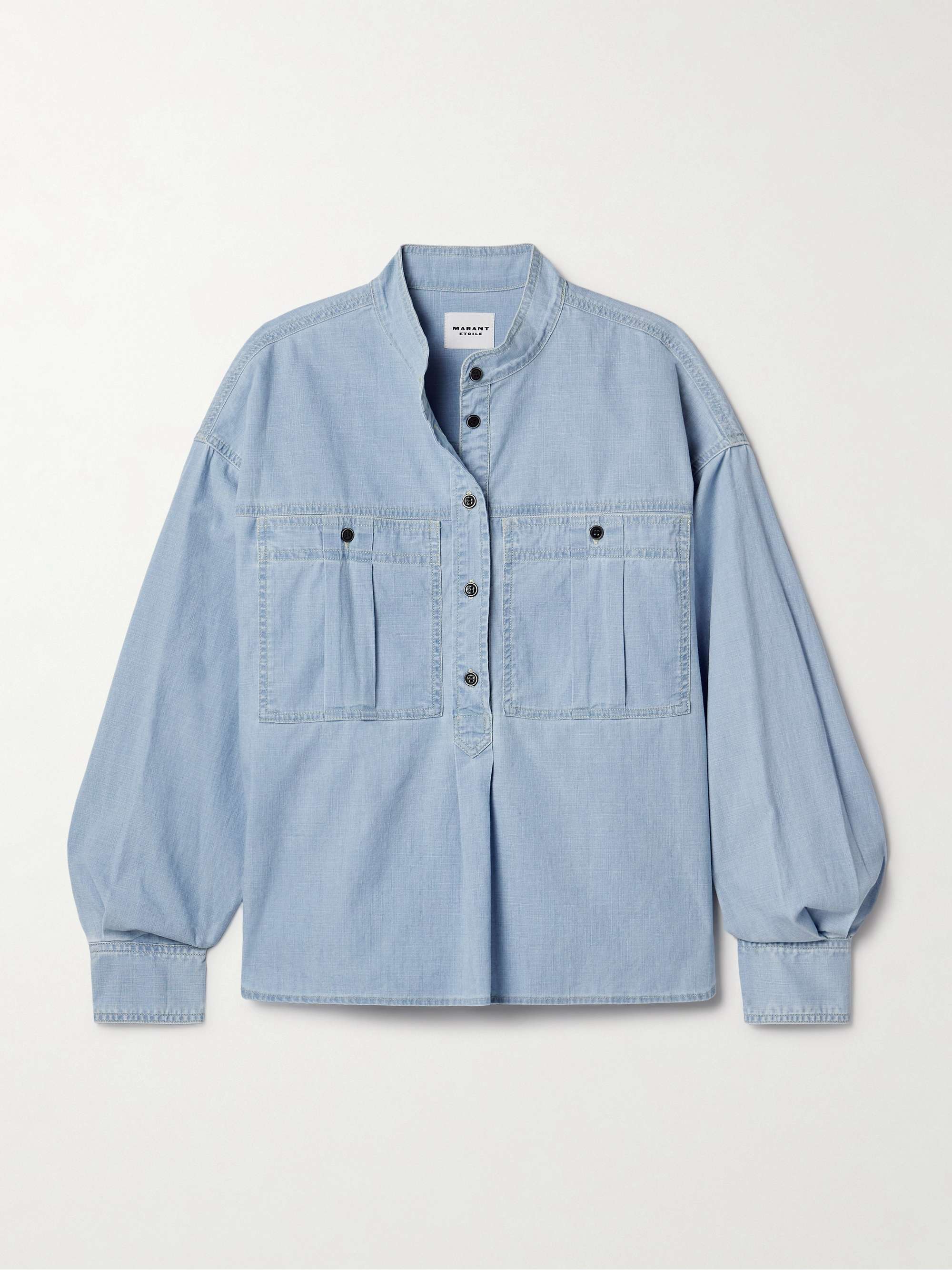 Vero cotton-chambray shirt view