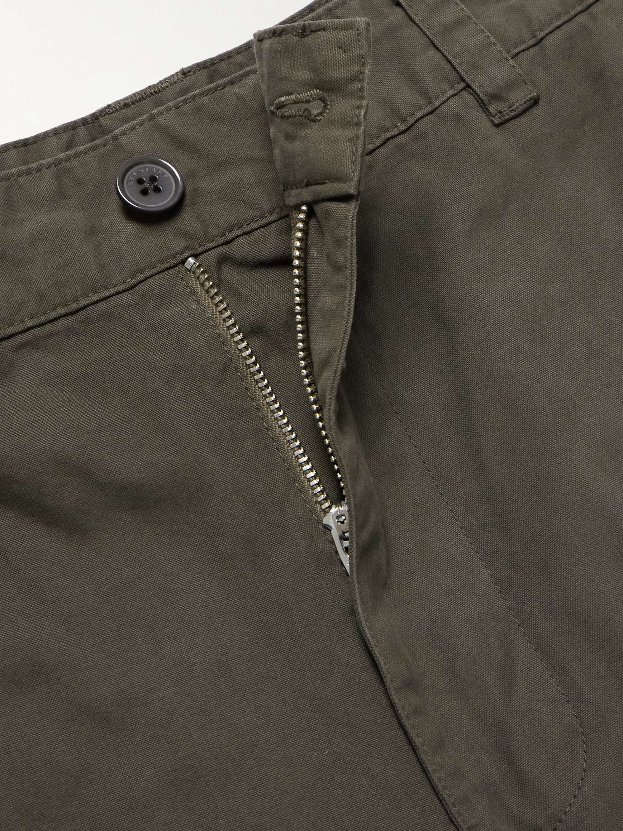 Dispatch Straight-Leg Garment-Dyed Cotton Cargo Trousers view