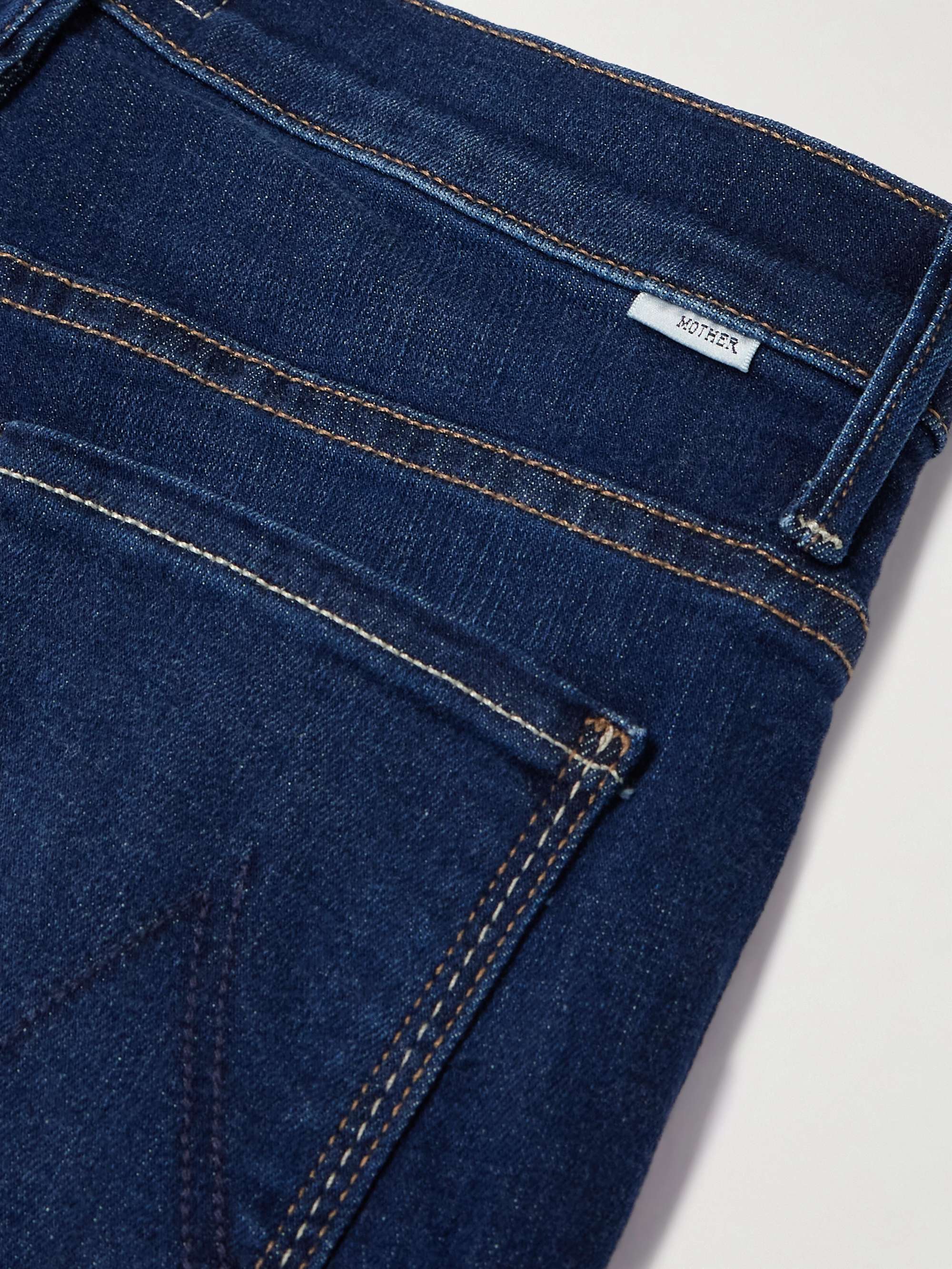 The Insider Crop Step Fray high-rise bootcut jeans view