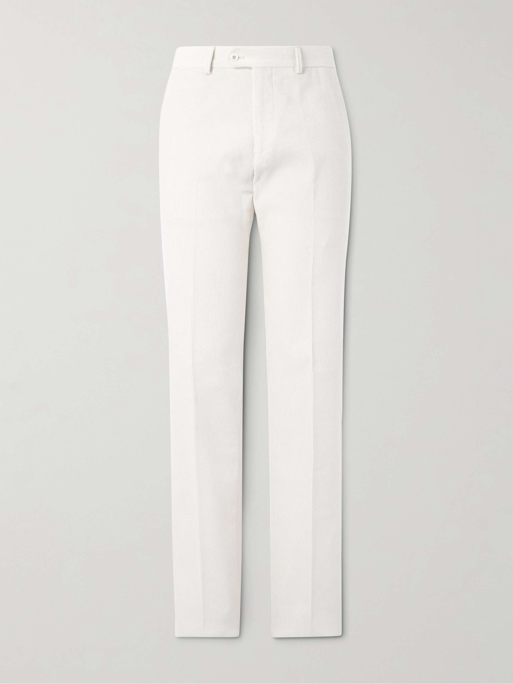 Modluca Straight-Leg Cotton-Corduroy Trousers view