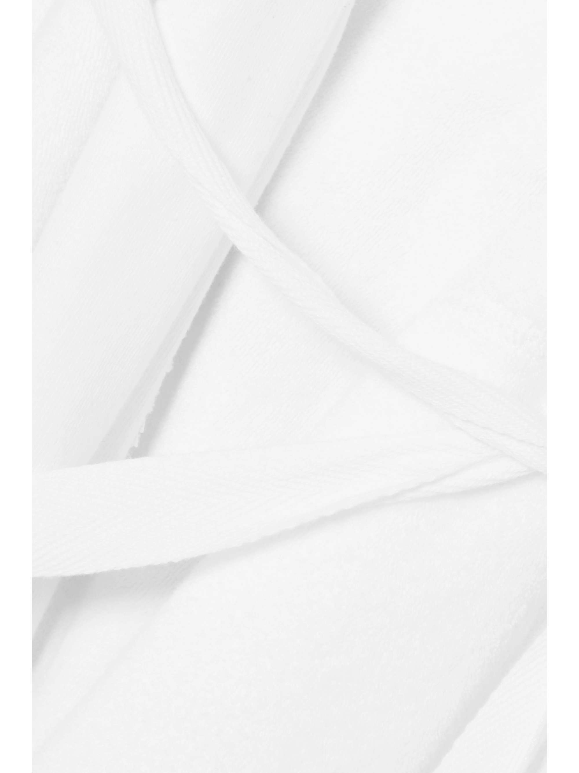 + NET SUSTAIN organic cotton-terry robe view