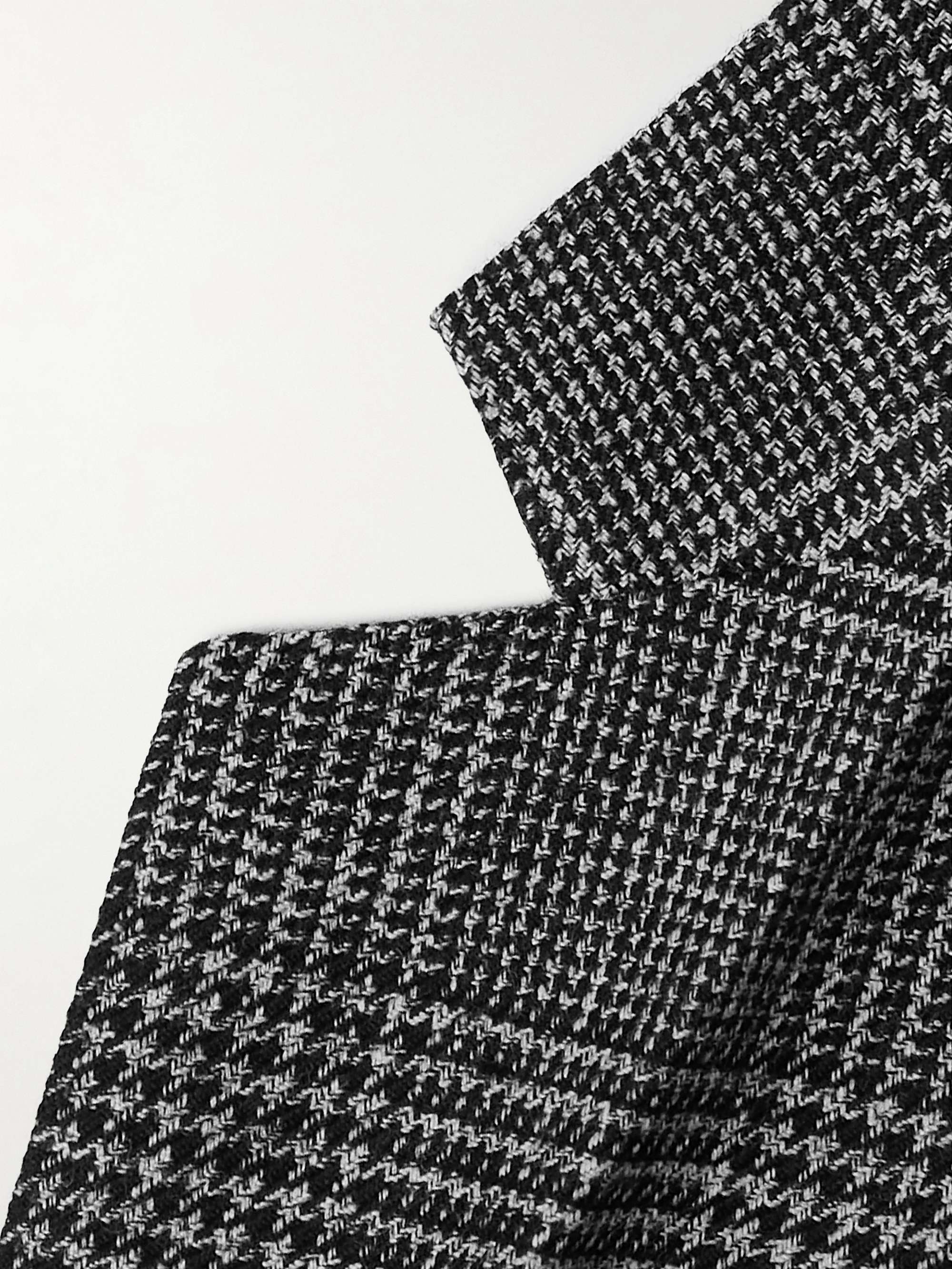 Prince of Wales Checked Wool Blazer view