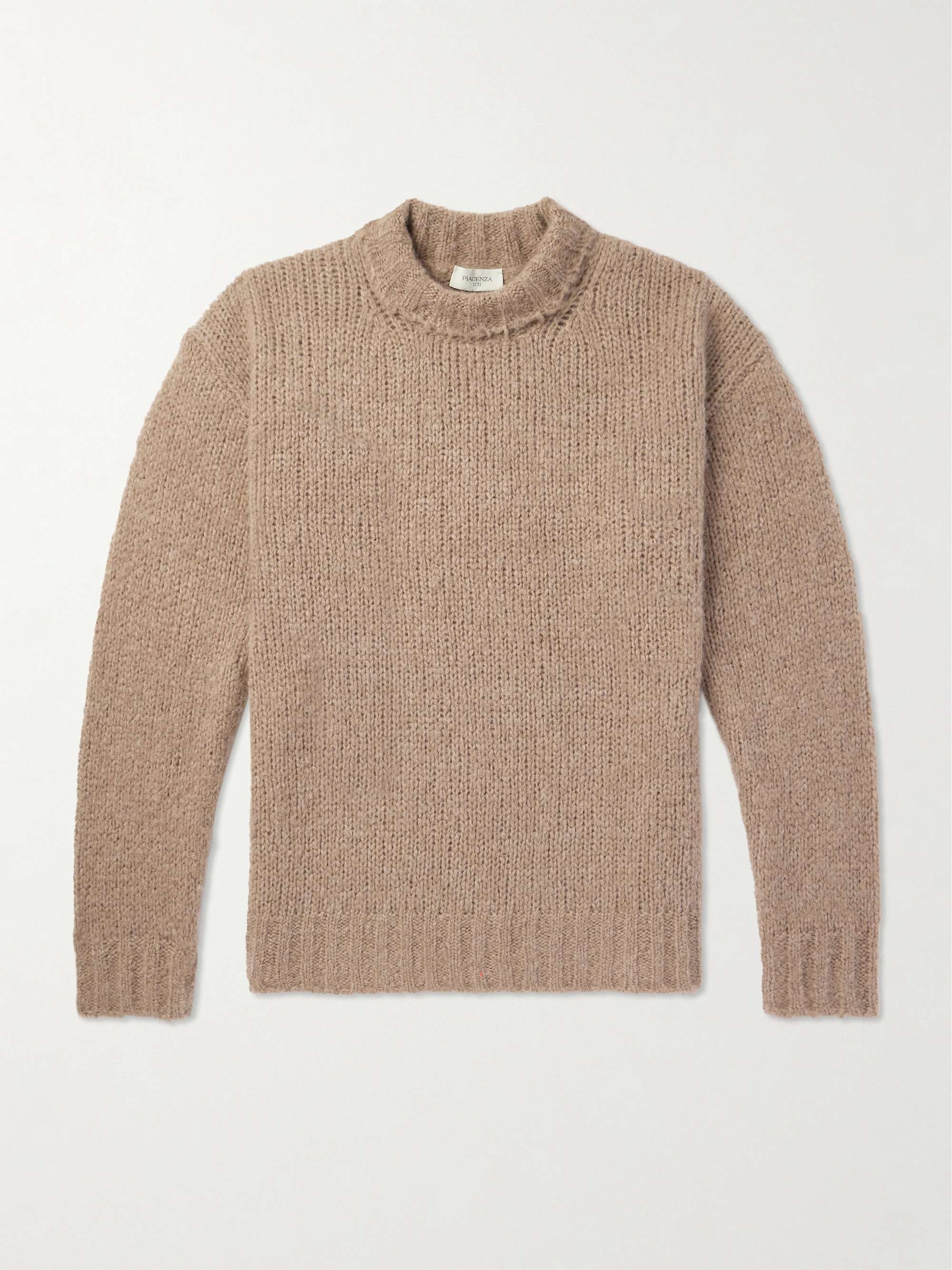 Alpaca, Cashmere and Silk-Blend Rollneck Sweater view