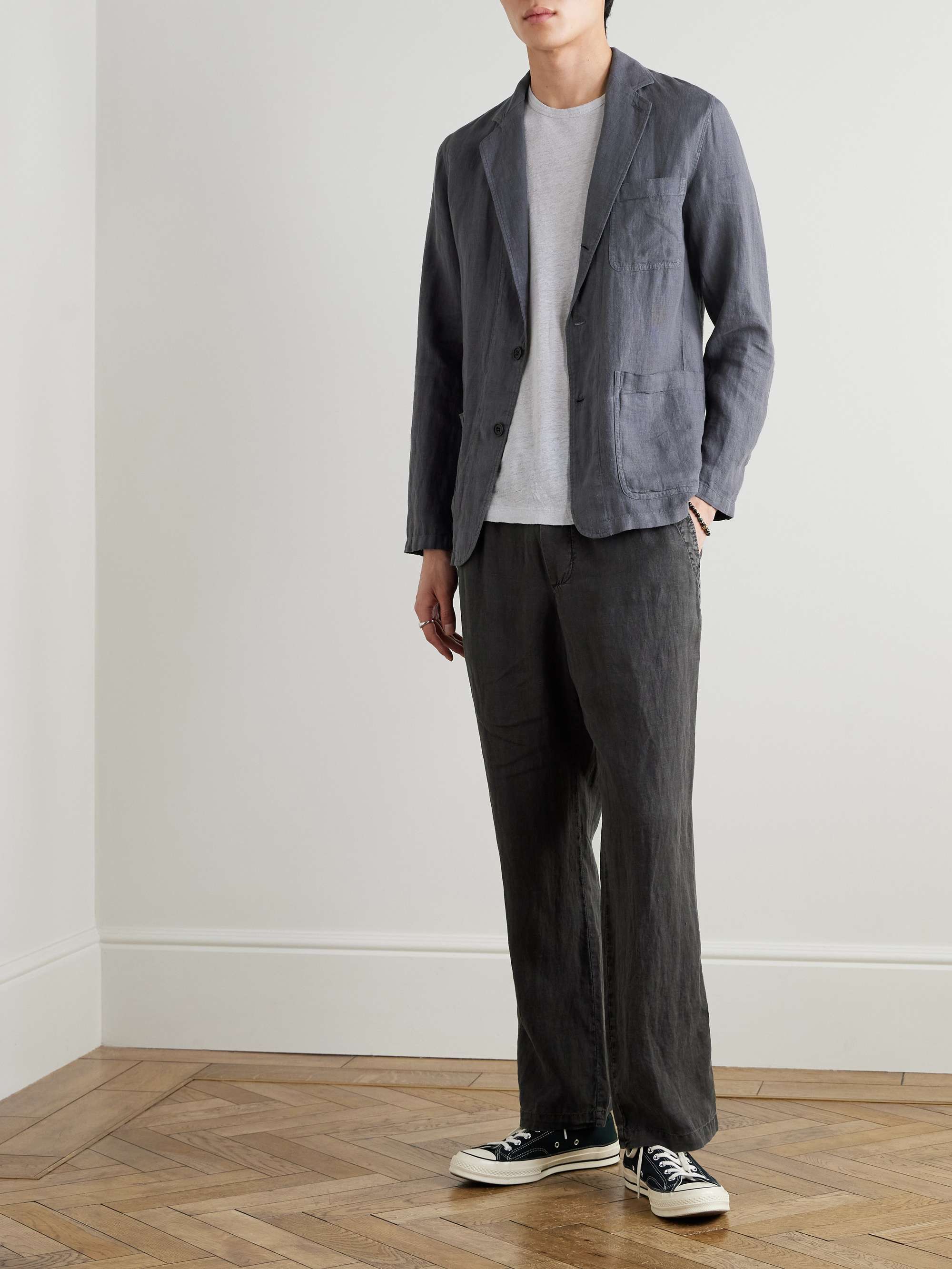 Jobby Pat Unstructured Linen Blazer view