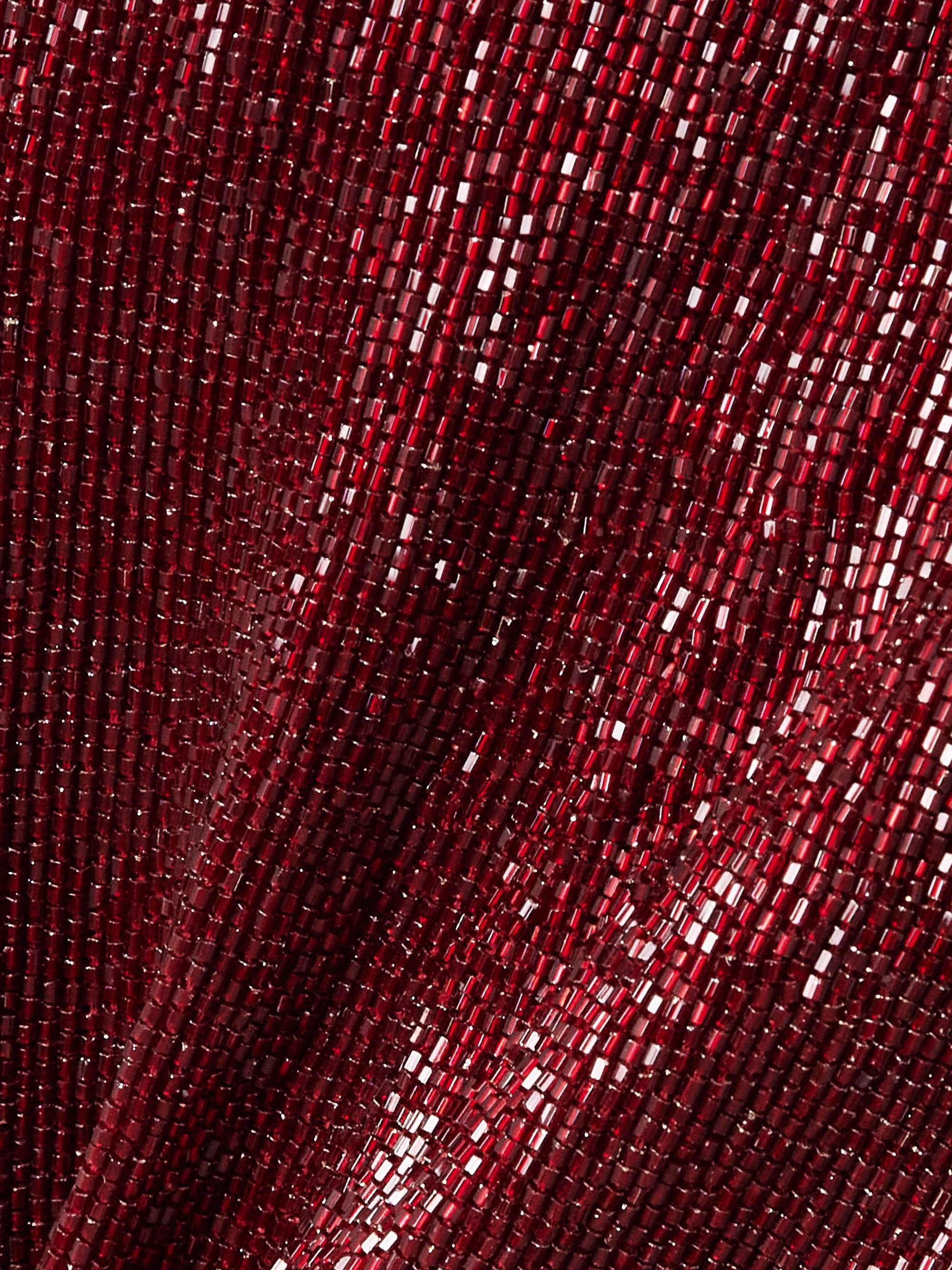 Ivy beaded tulle midi dress view