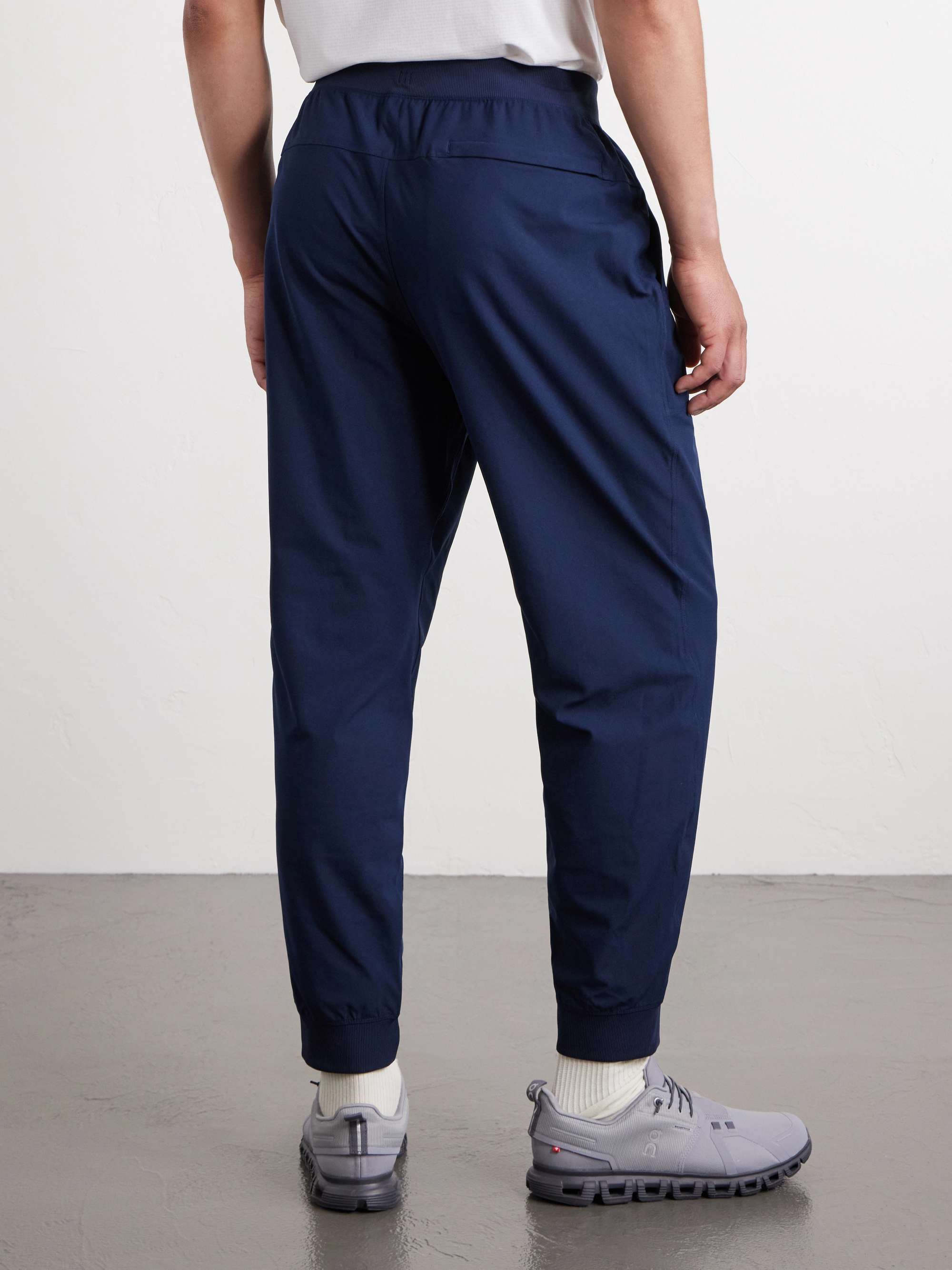 ABC Tapered Recycled-Warpstreme™ Drawstring Trousers view