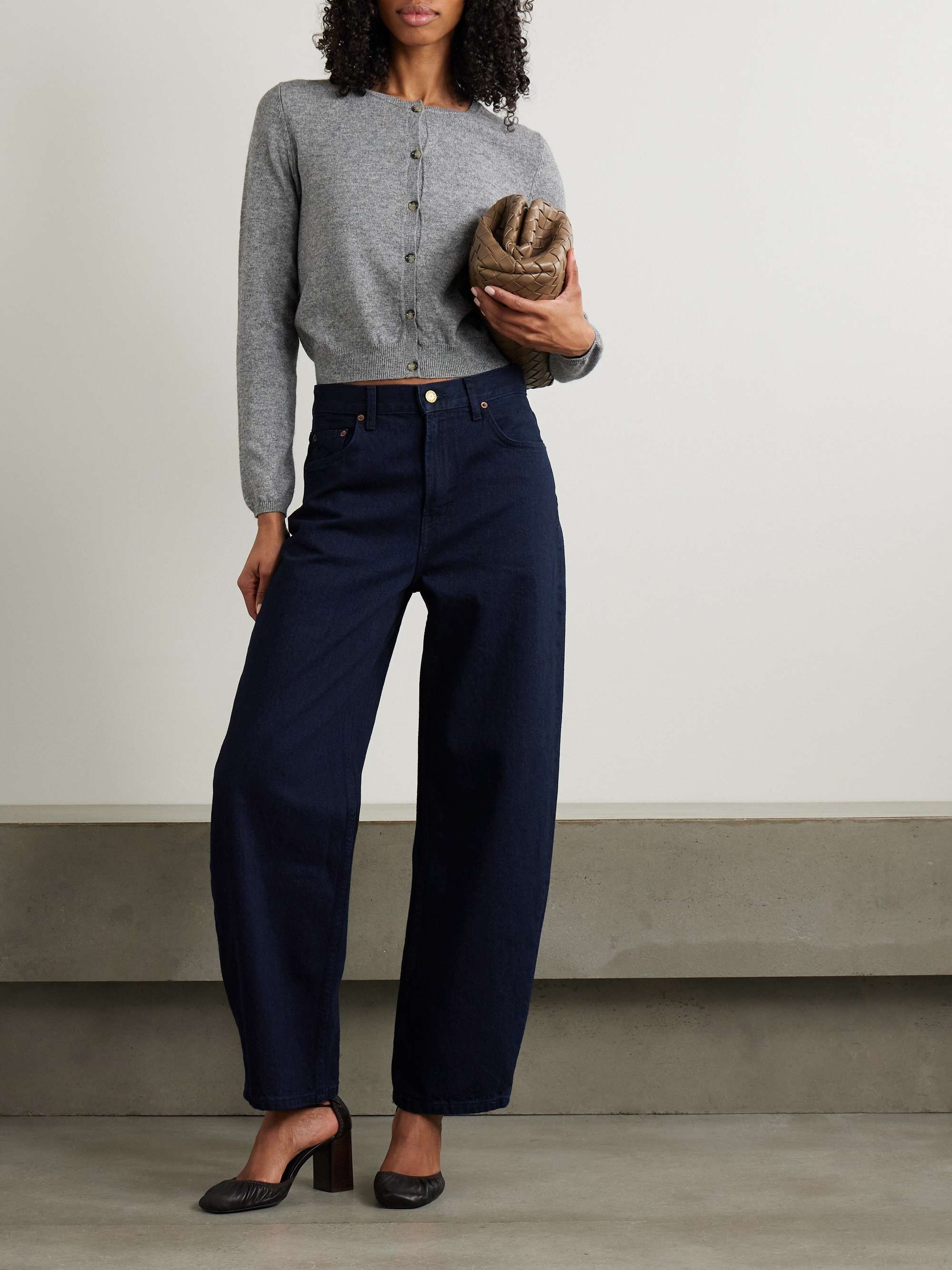 Leroy high-rise tapered jeans view