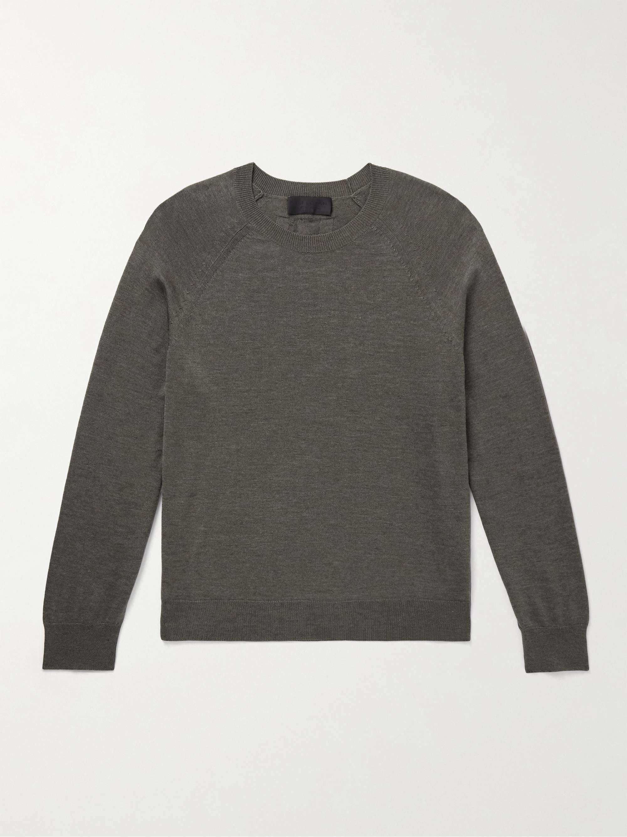 Reggie Silk and Cotton-Blend Sweater view