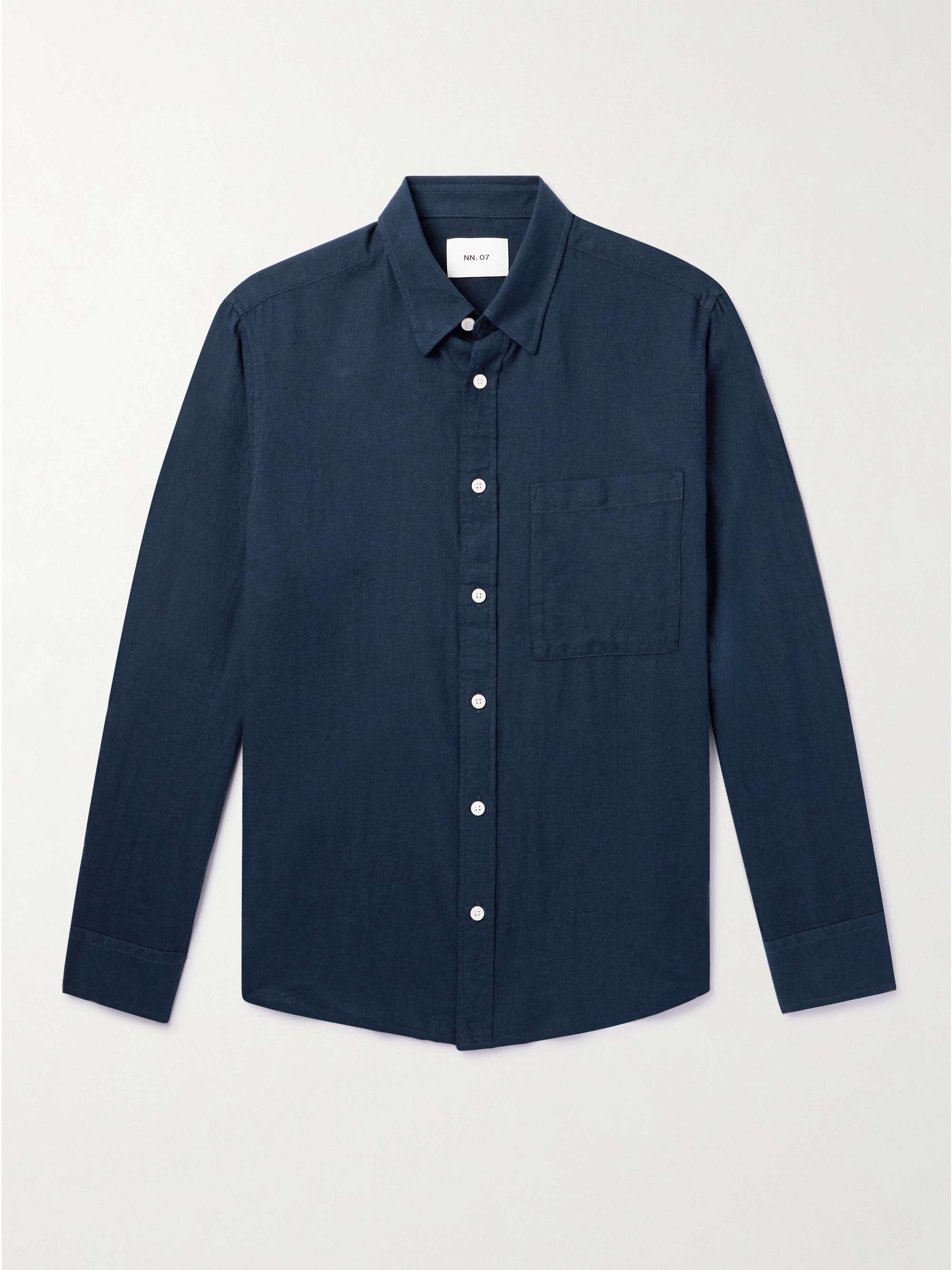 Cohen 5972 Button-Down Collar Cotton-Twill Shirt view