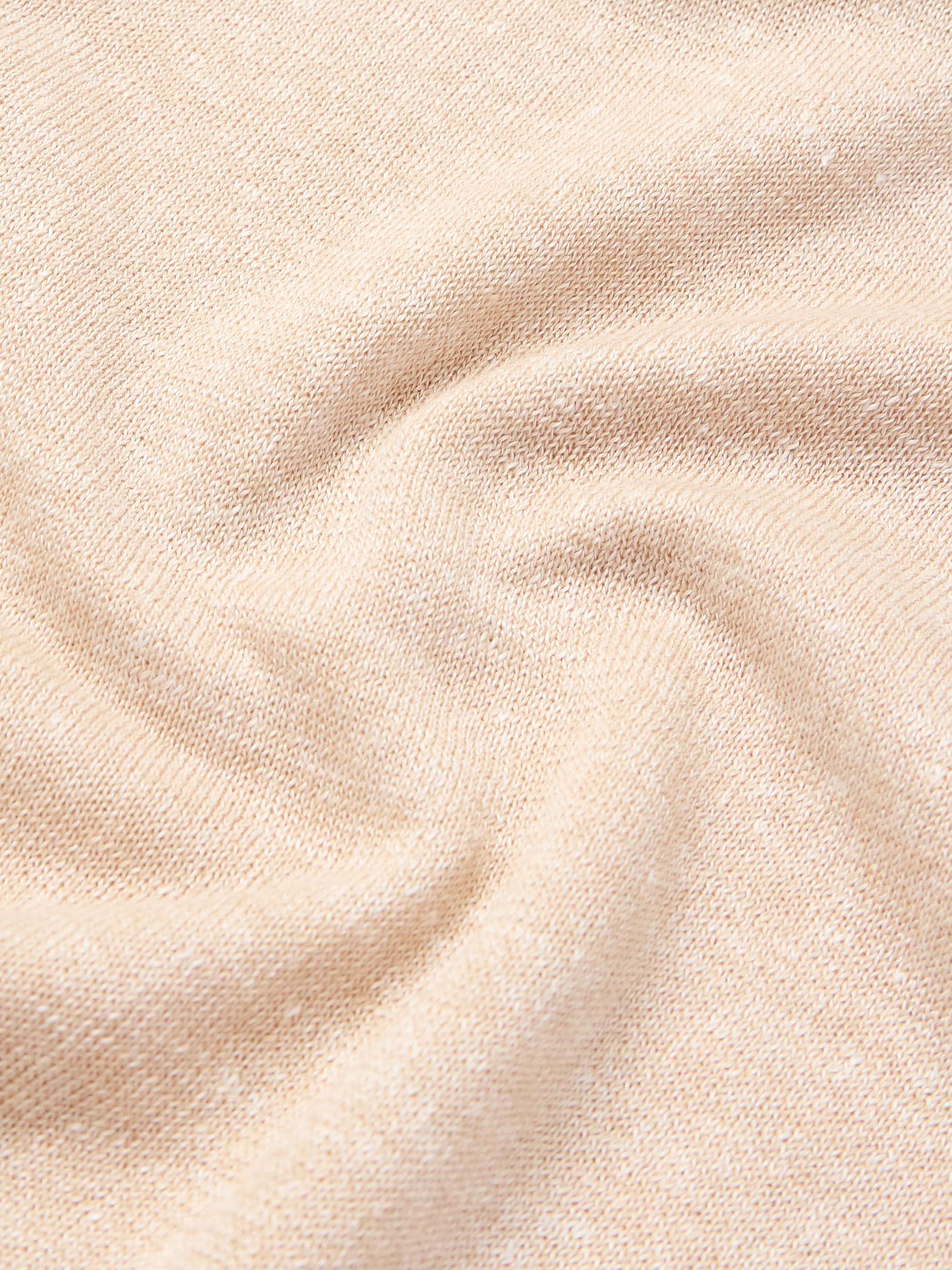 Linen and Cotton-Blend Sweater view