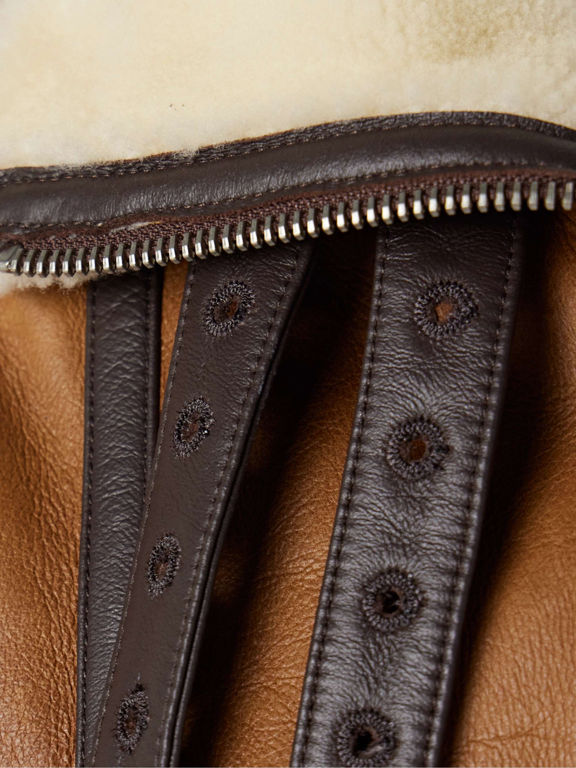 Arlo shearling jacket view