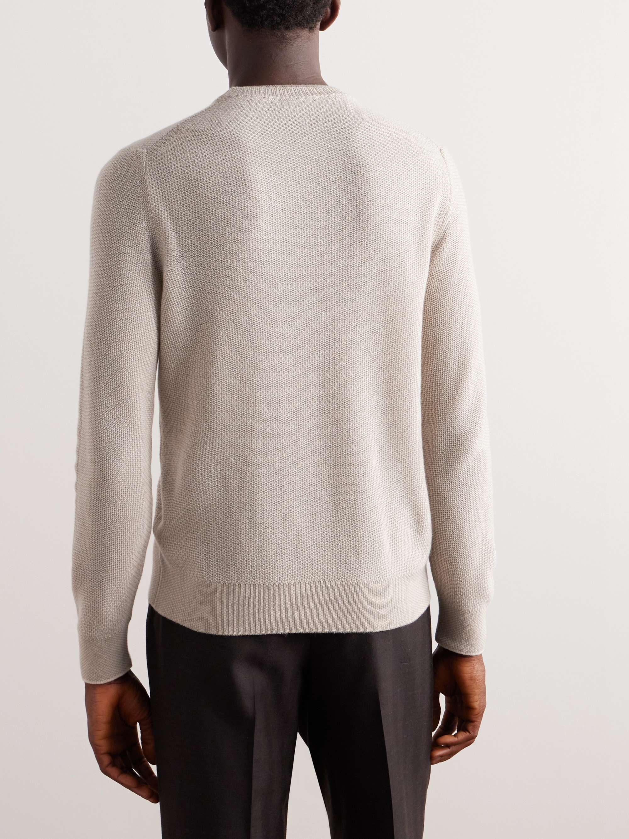 City Birdseye Baby Cashmere Sweater view