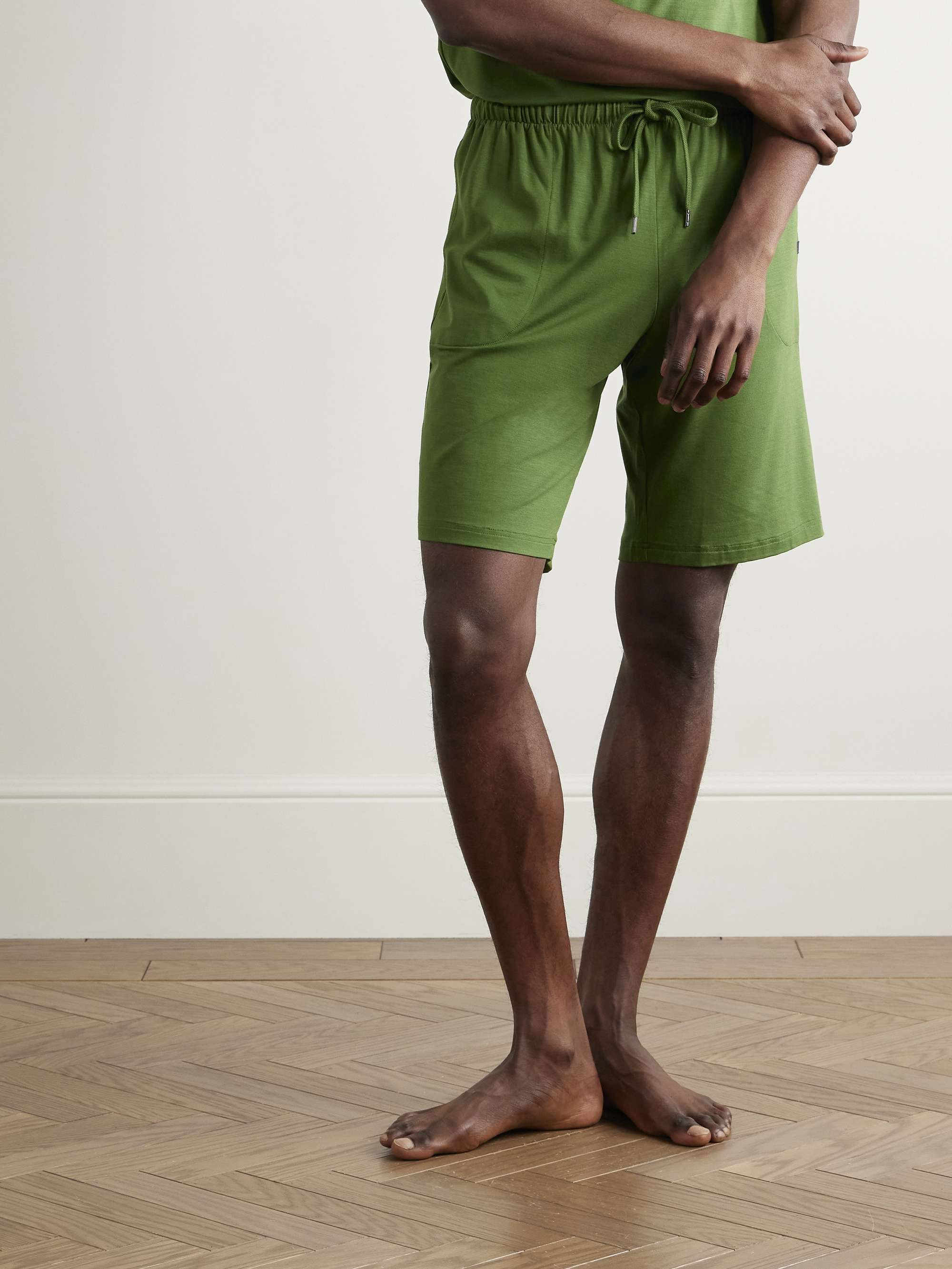 Basel Stretch-Micro Modal Jersey Pyjama Shorts view