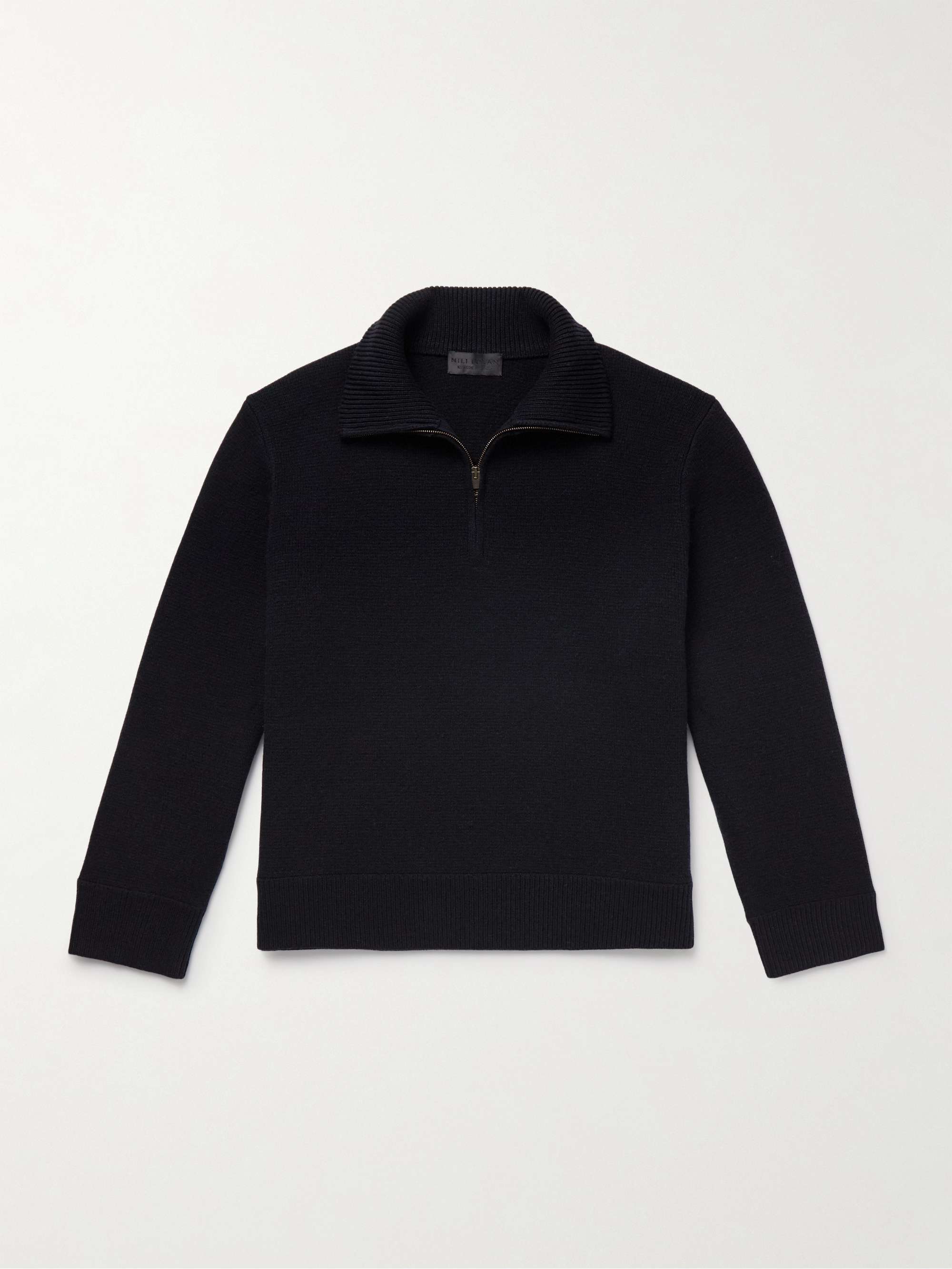 Axel Wool Half-Zip Sweater view
