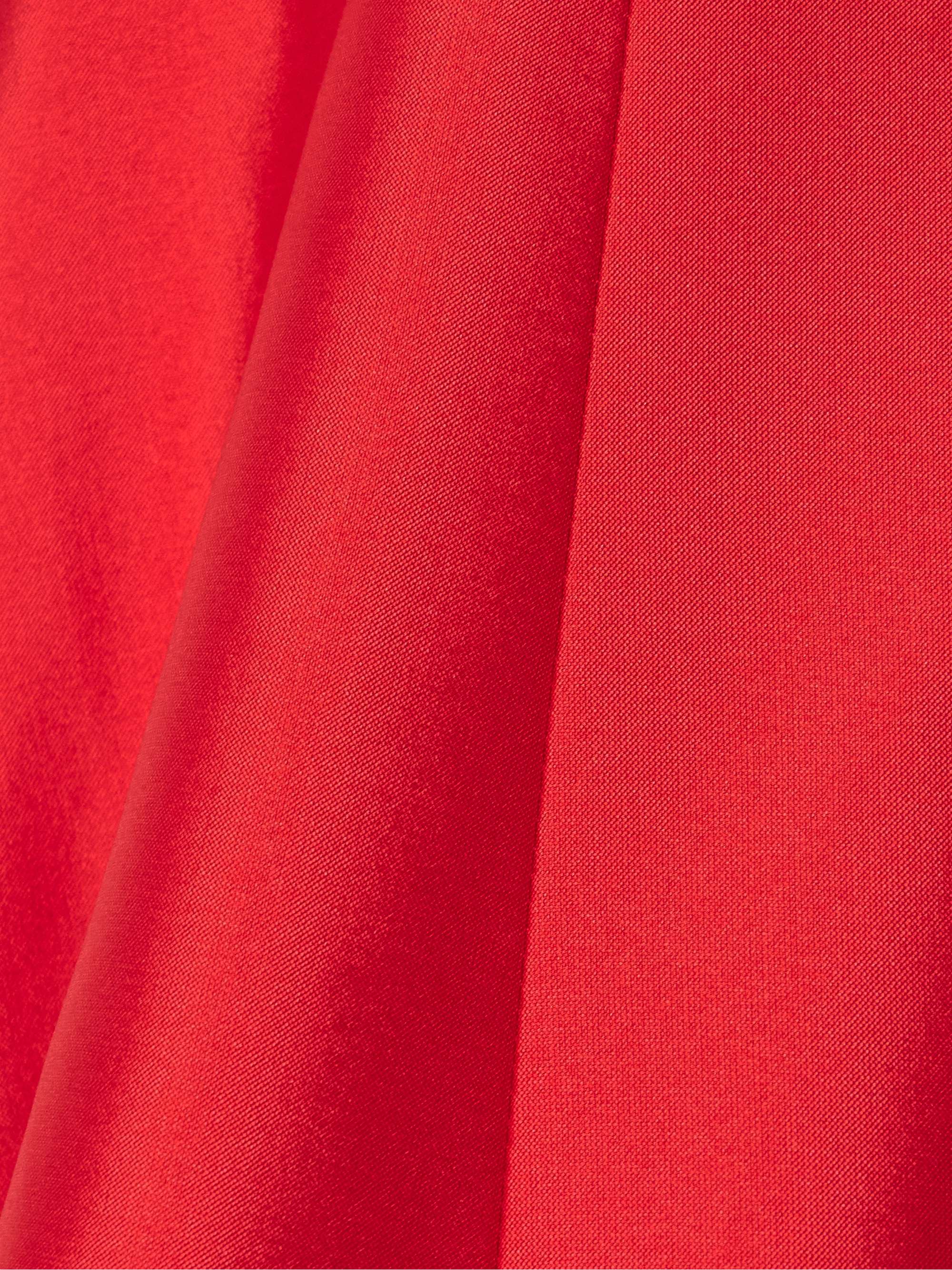 Tiered silk-taffeta halterneck gown view