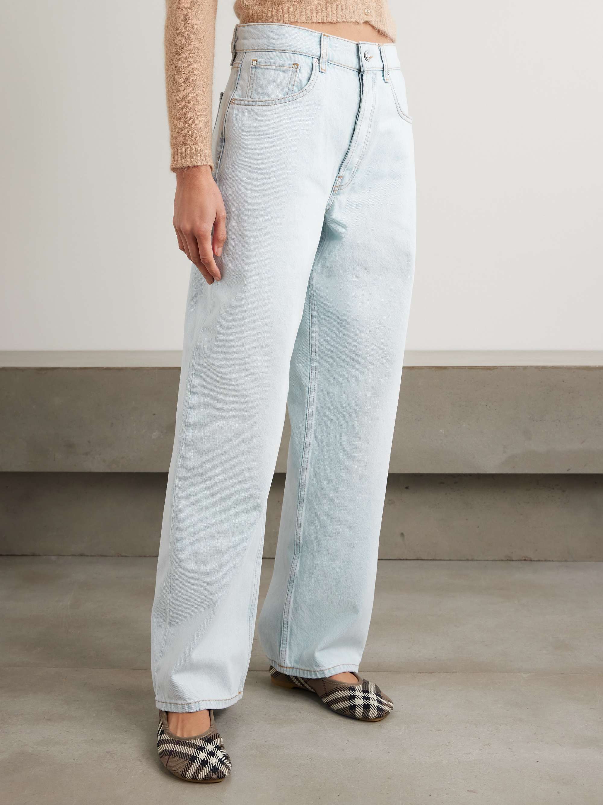 Manon high-rise wide-leg jeans view