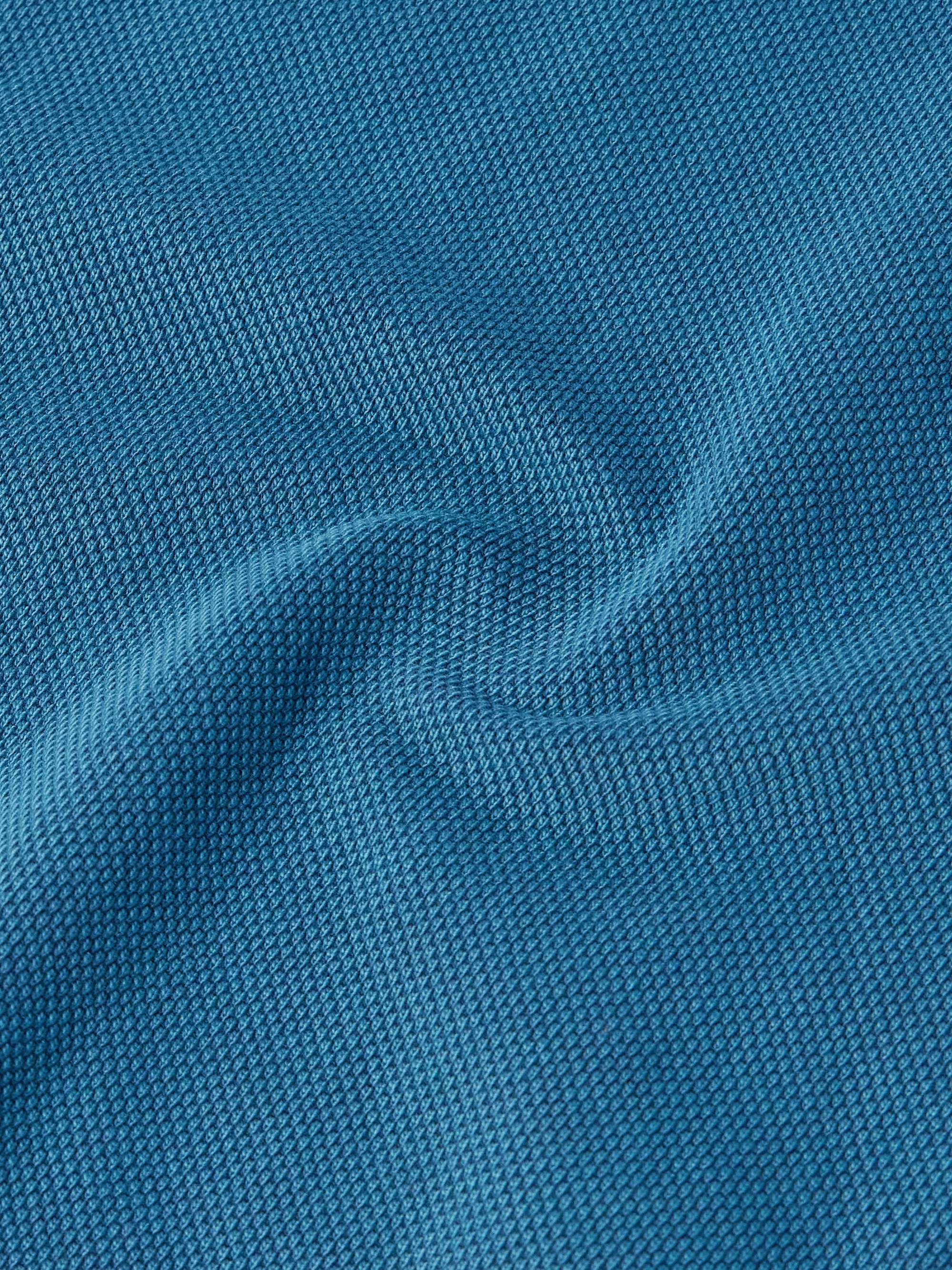 Inside Out Garment-Dyed Cotton-Piqué T-Shirt view