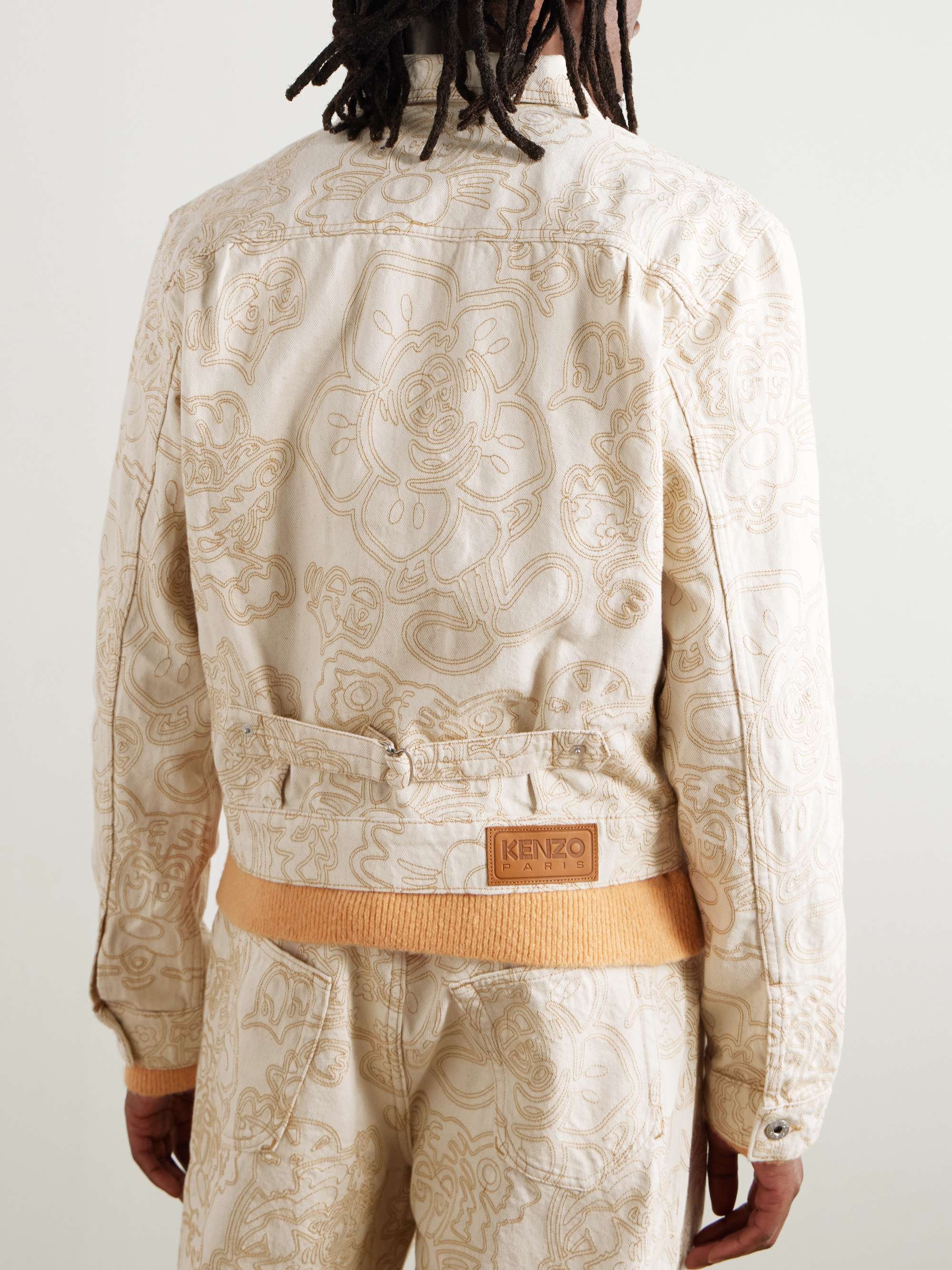 + Verdy Embroidered Denim Trucker Jacket view