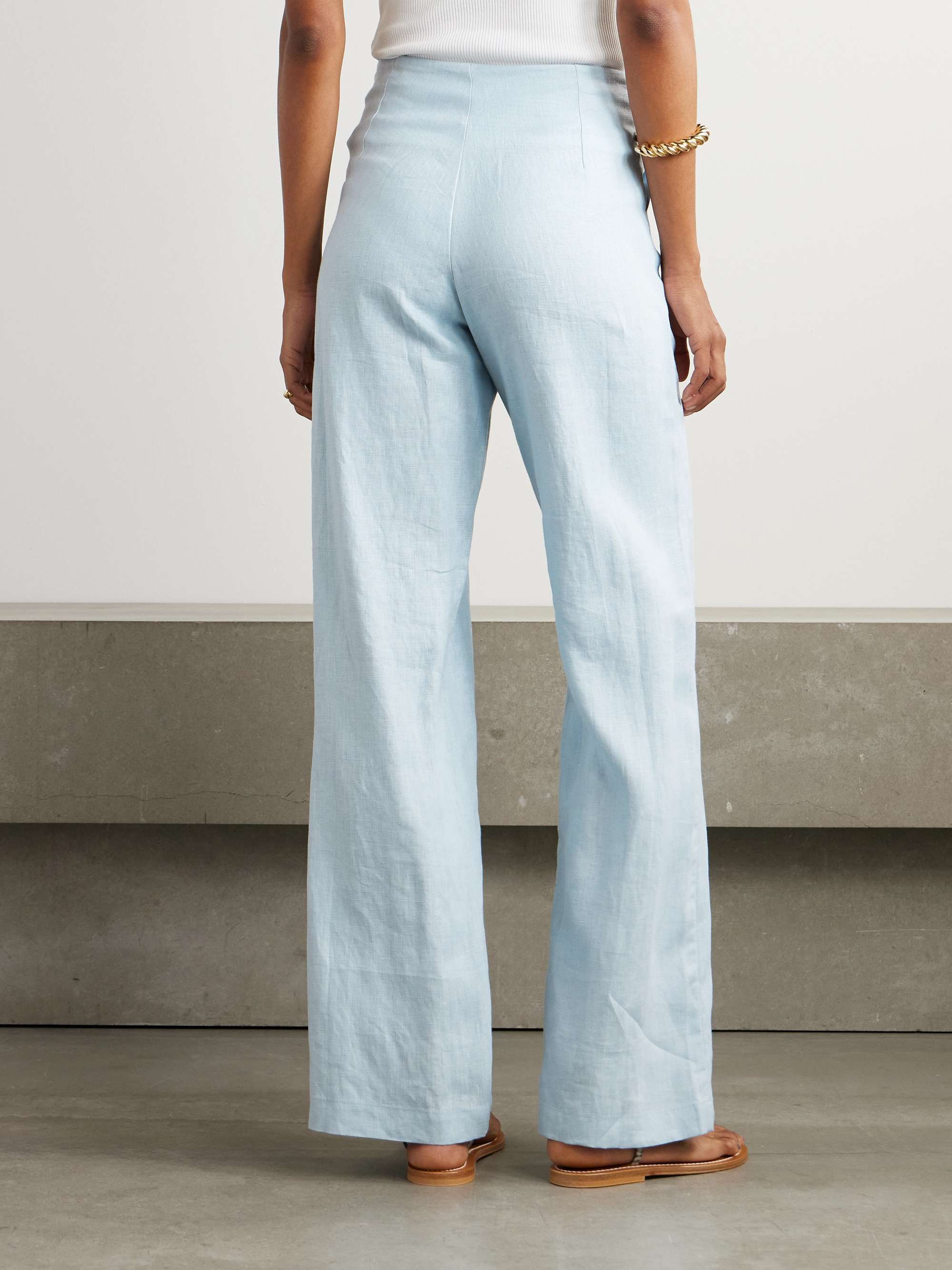 Lulea linen pants view