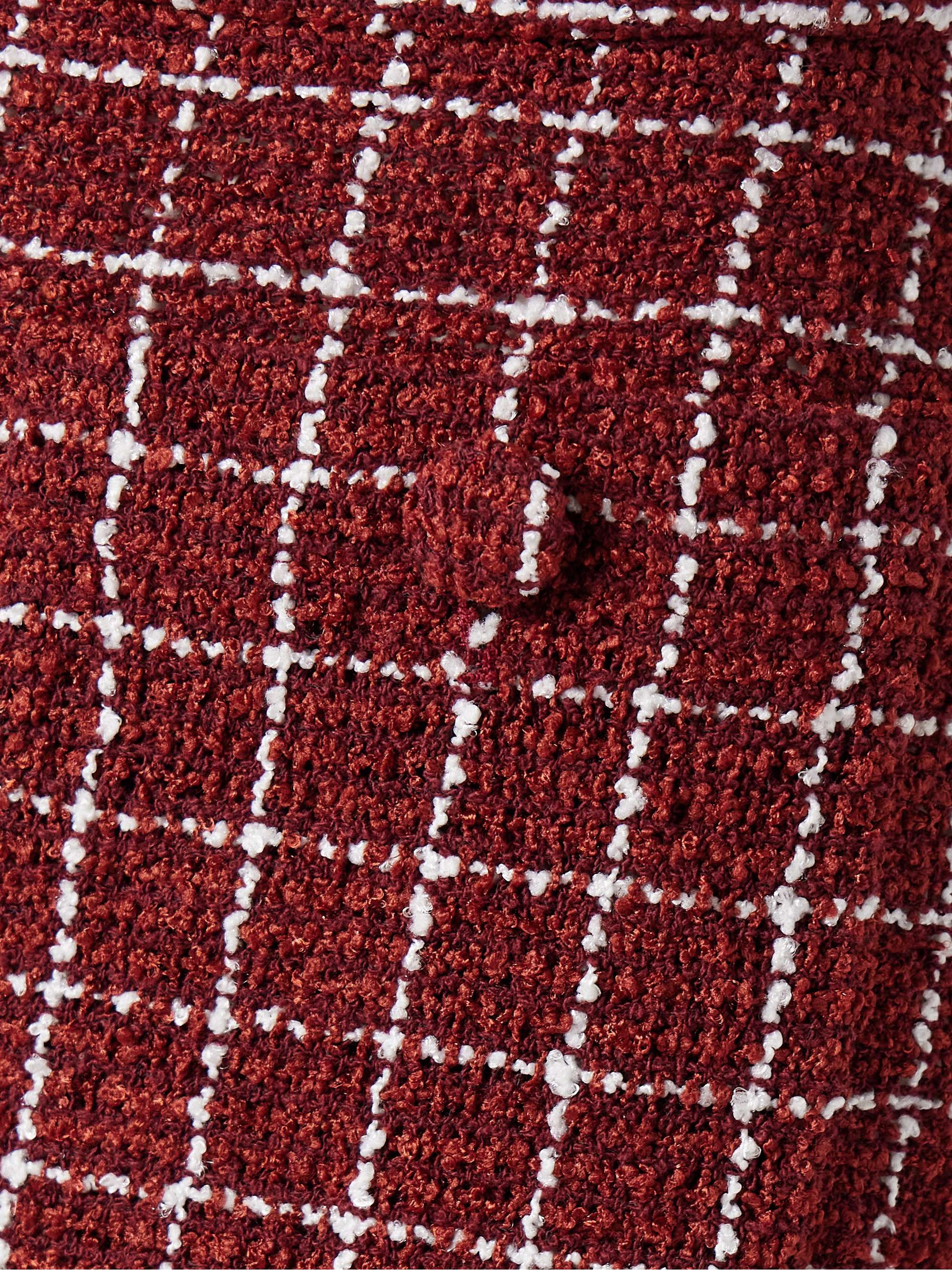 Amelia checked bouclé-tweed wide-leg pants view