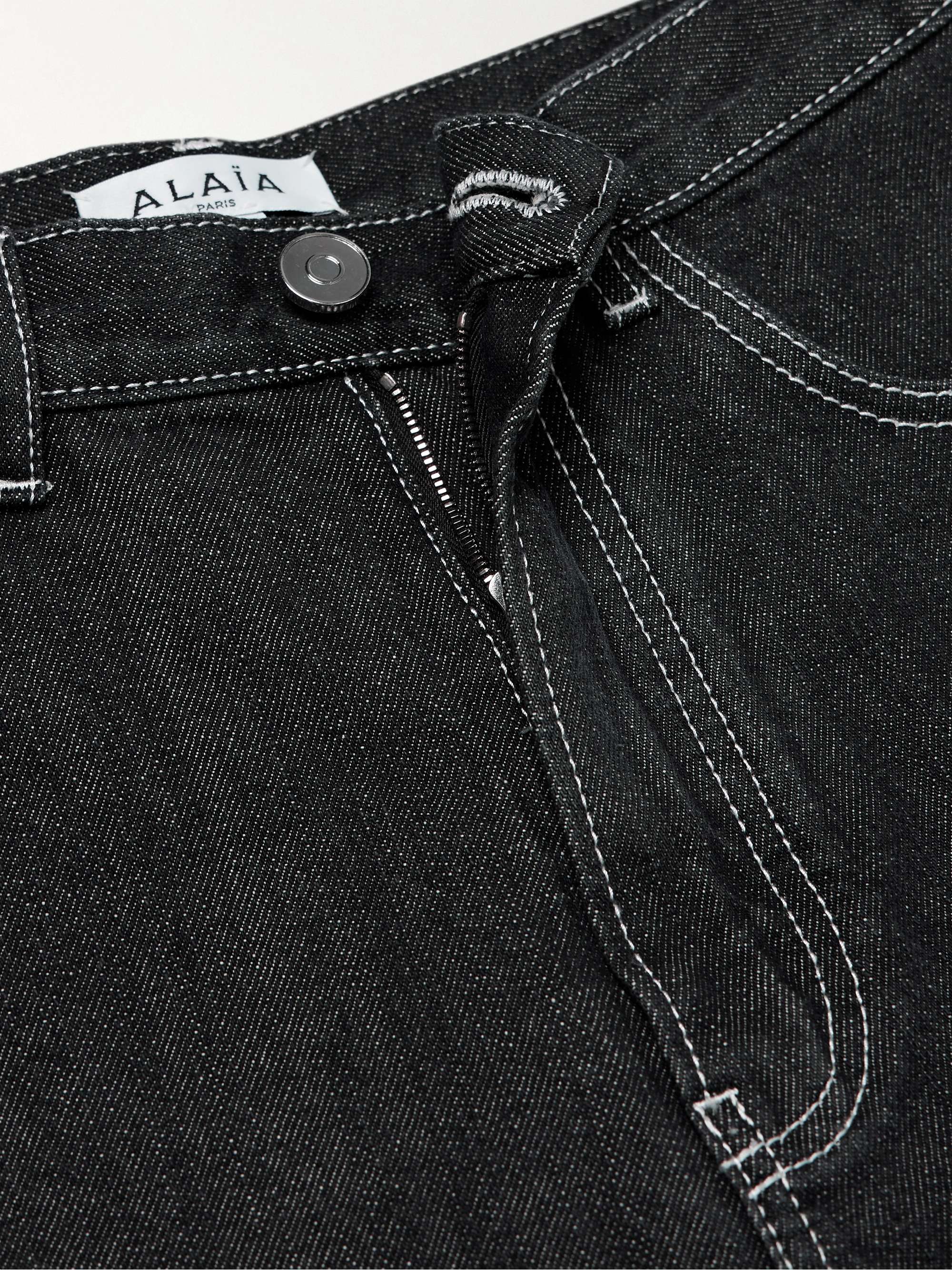 Archetypes high-rise slim-leg jeans view